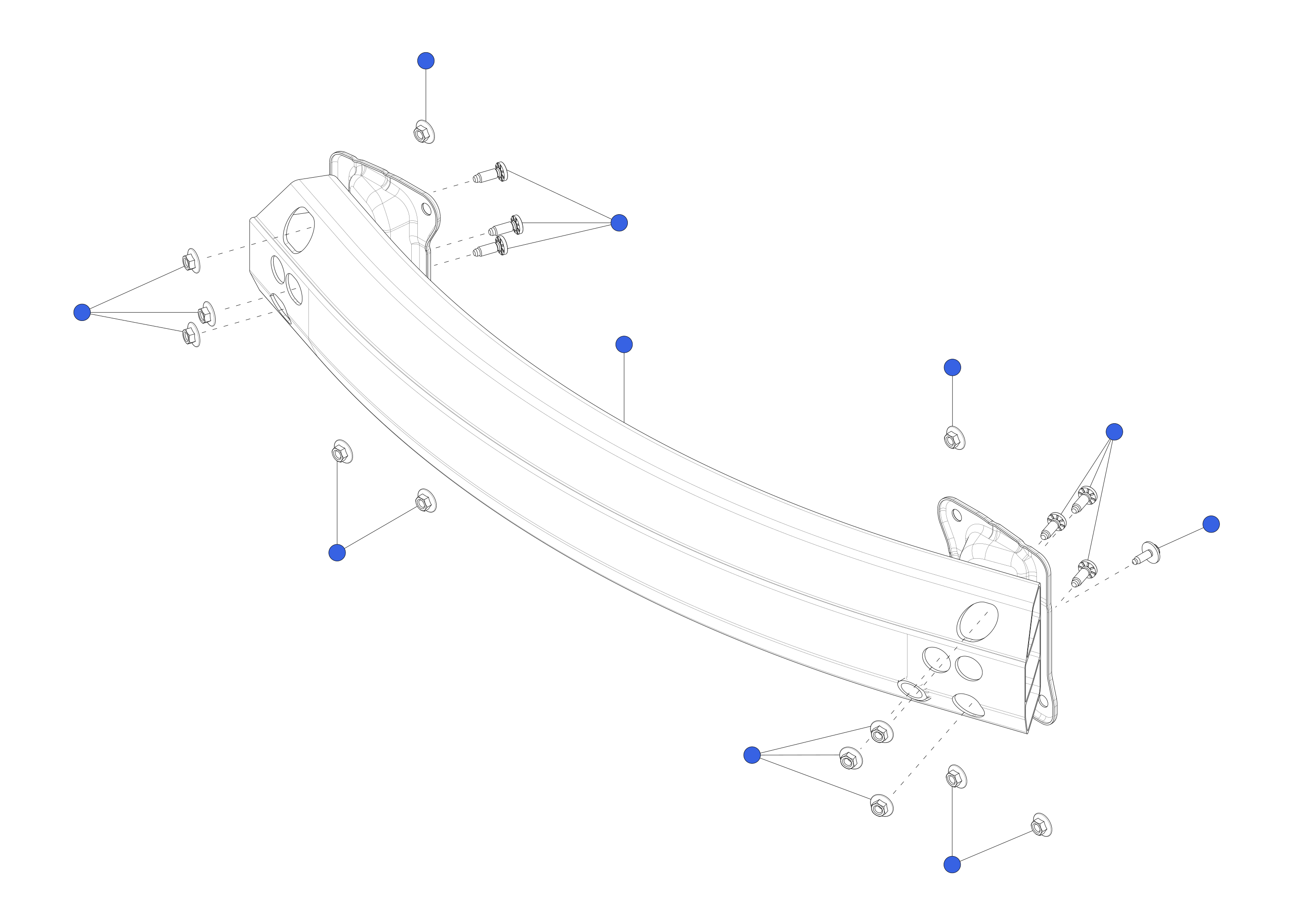 STUD CL,M10X25,STL[109],ZNNI (10 pcs.) – 1014130-00-A