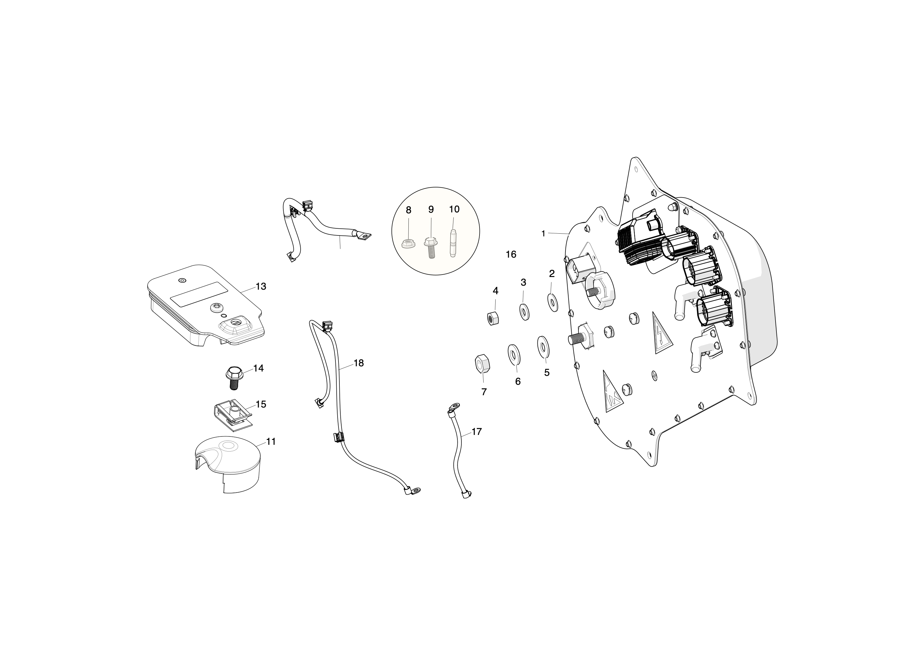 BOLT,HF,M8x29,[88],SNZN,MAT (25 pcs.) – 1120017-00-A