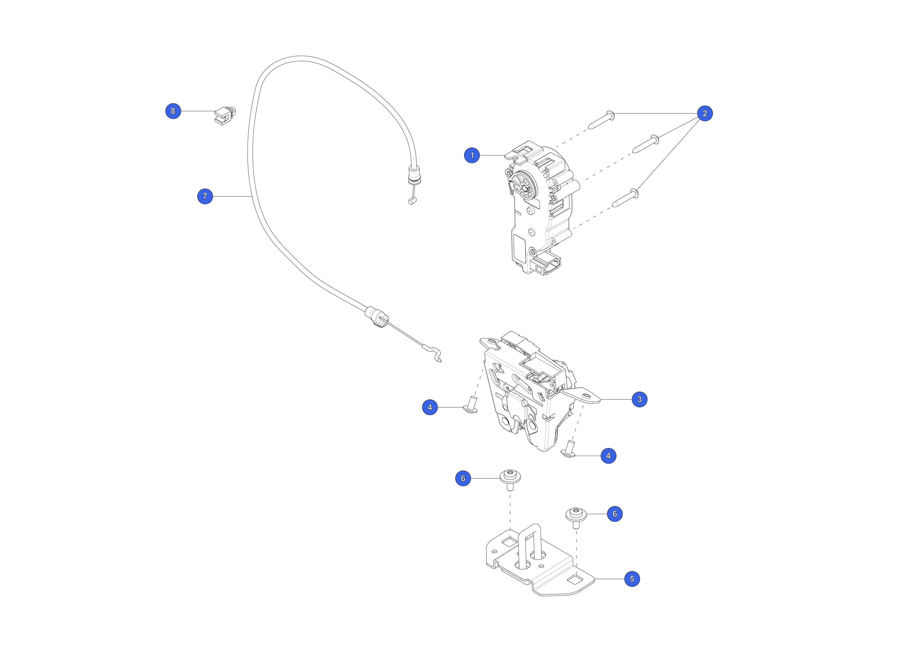 EDGE CLIP CABLE TIE (10 pcs.) – 1020965-00-A