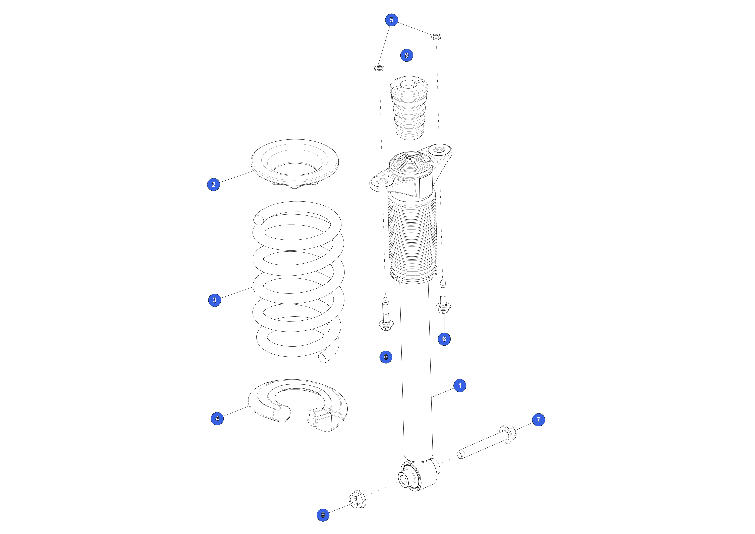 SPRING - REAR -  90.0-7200 – 1188474-00-B