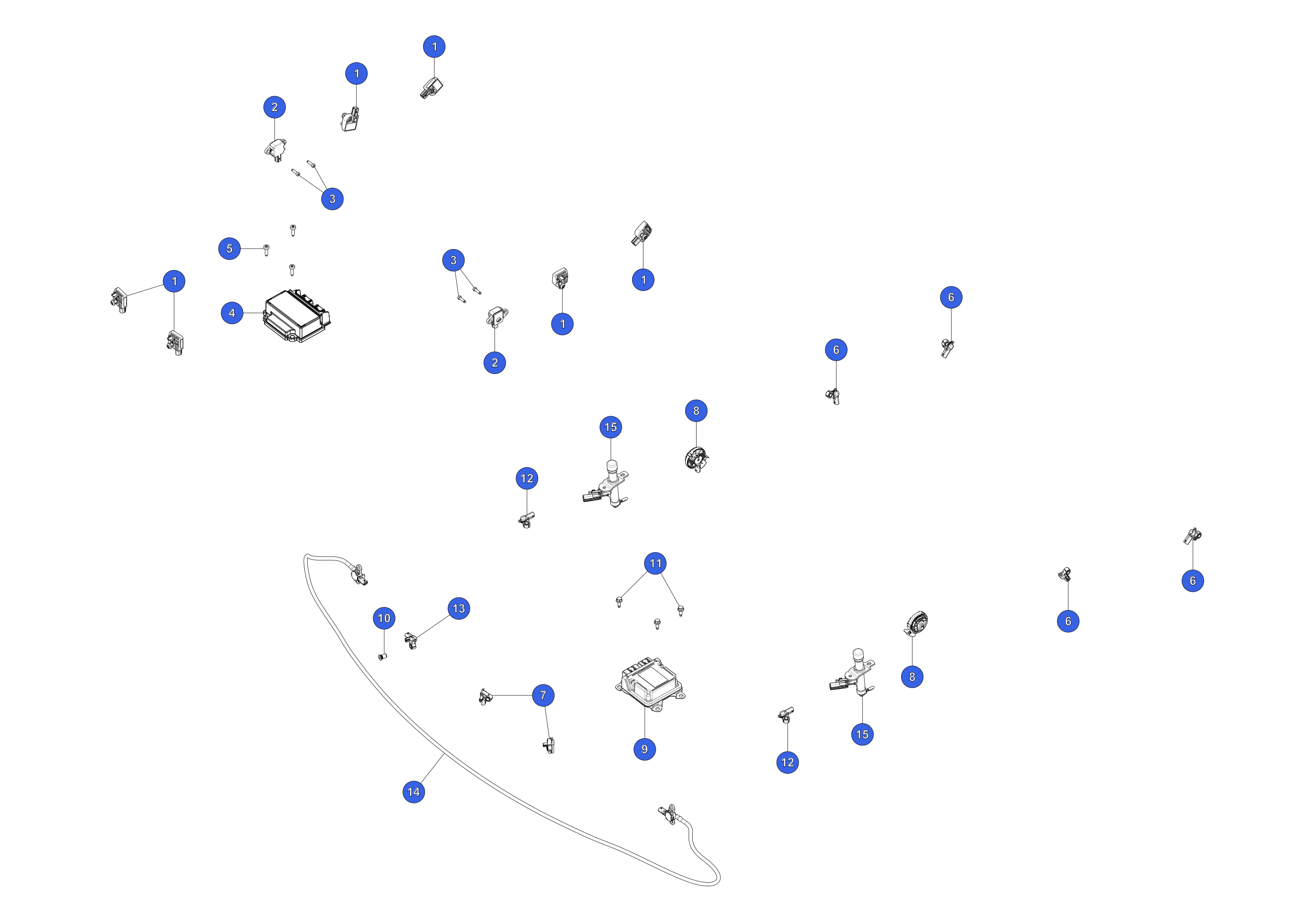 MS PEDPRO PRESSURETUBE, BUMPER PAS6E – 1473448-00-C