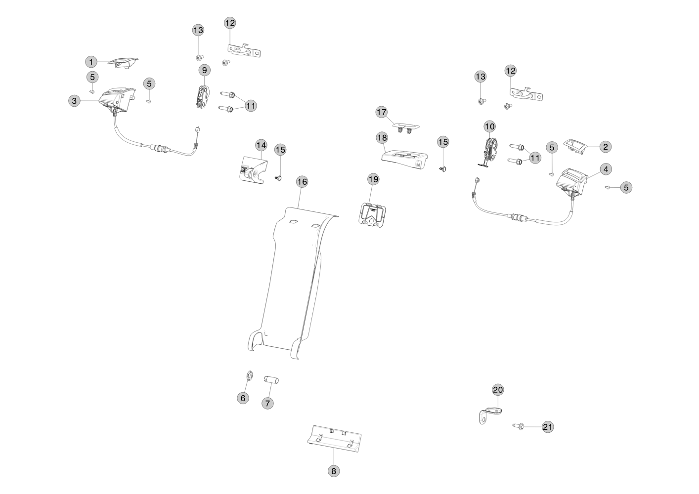 BOLT&amp;WSHR,HX,M10X30,STL[10.9],PTC,ZNFL (2 pcs.) – 1057091-00-D