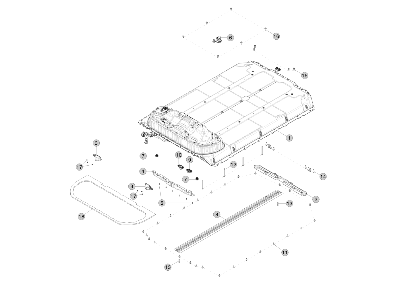HIGH VOLTAGE CARRIER,4P HEADER,600V – 1091457-00-D