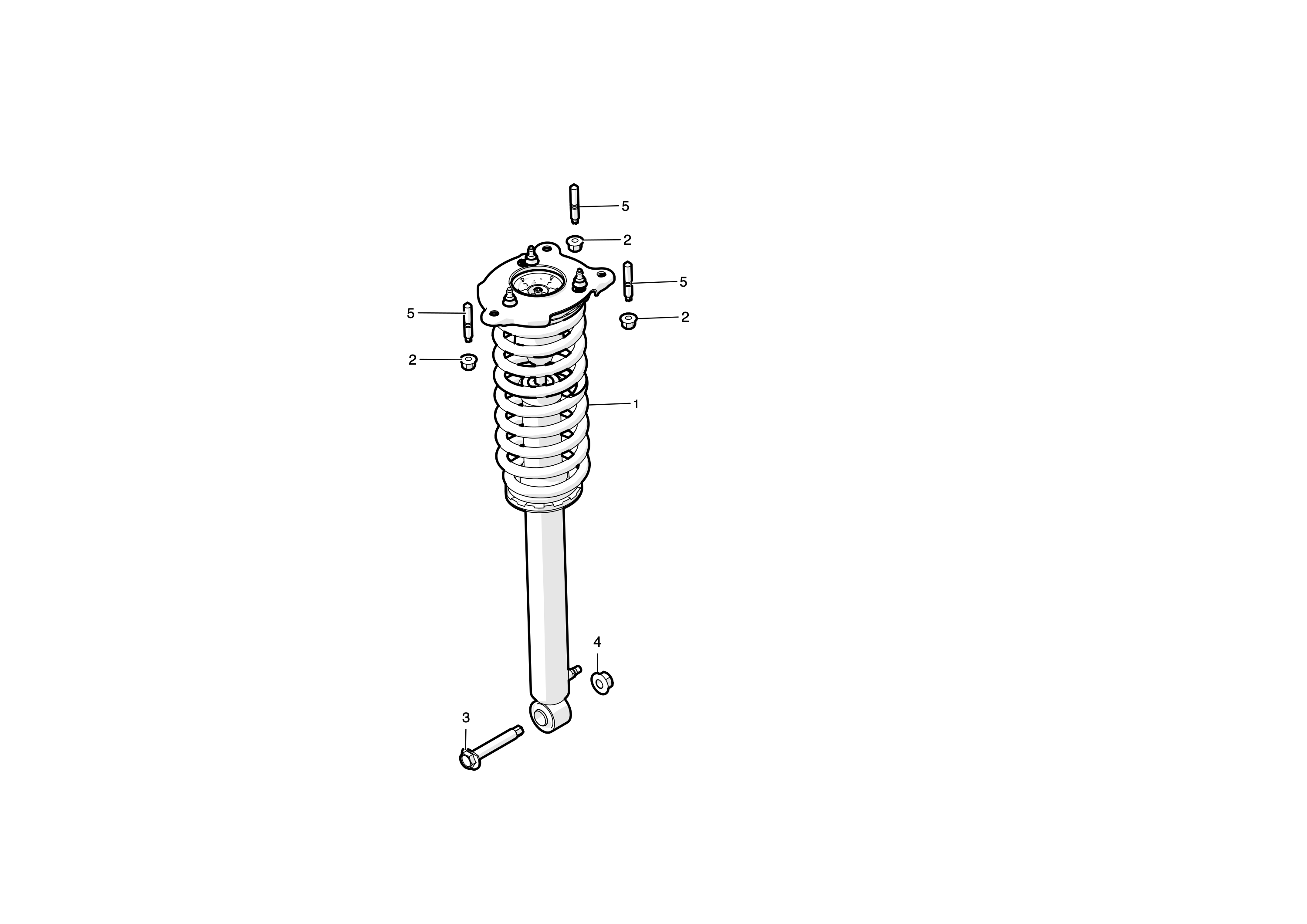 REAR COIL SPRING MODULE - S3 – 1015620-00-E