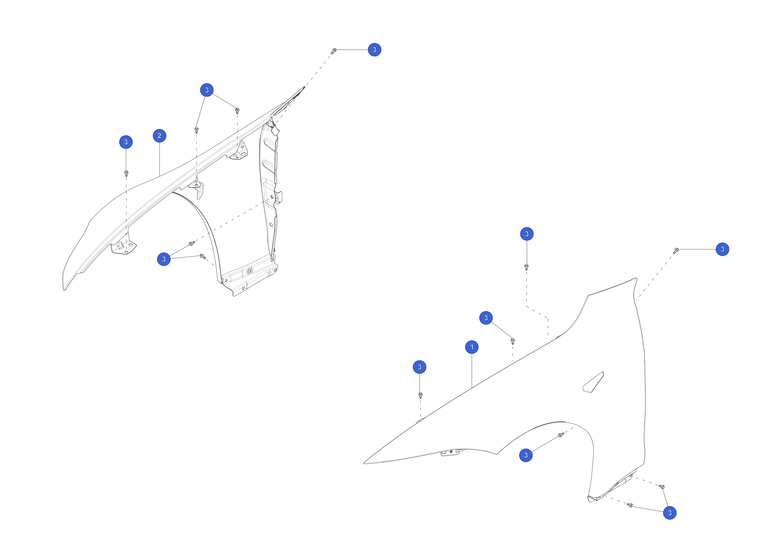 FRONT FENDER, RIGHT – 1562552-E0-A