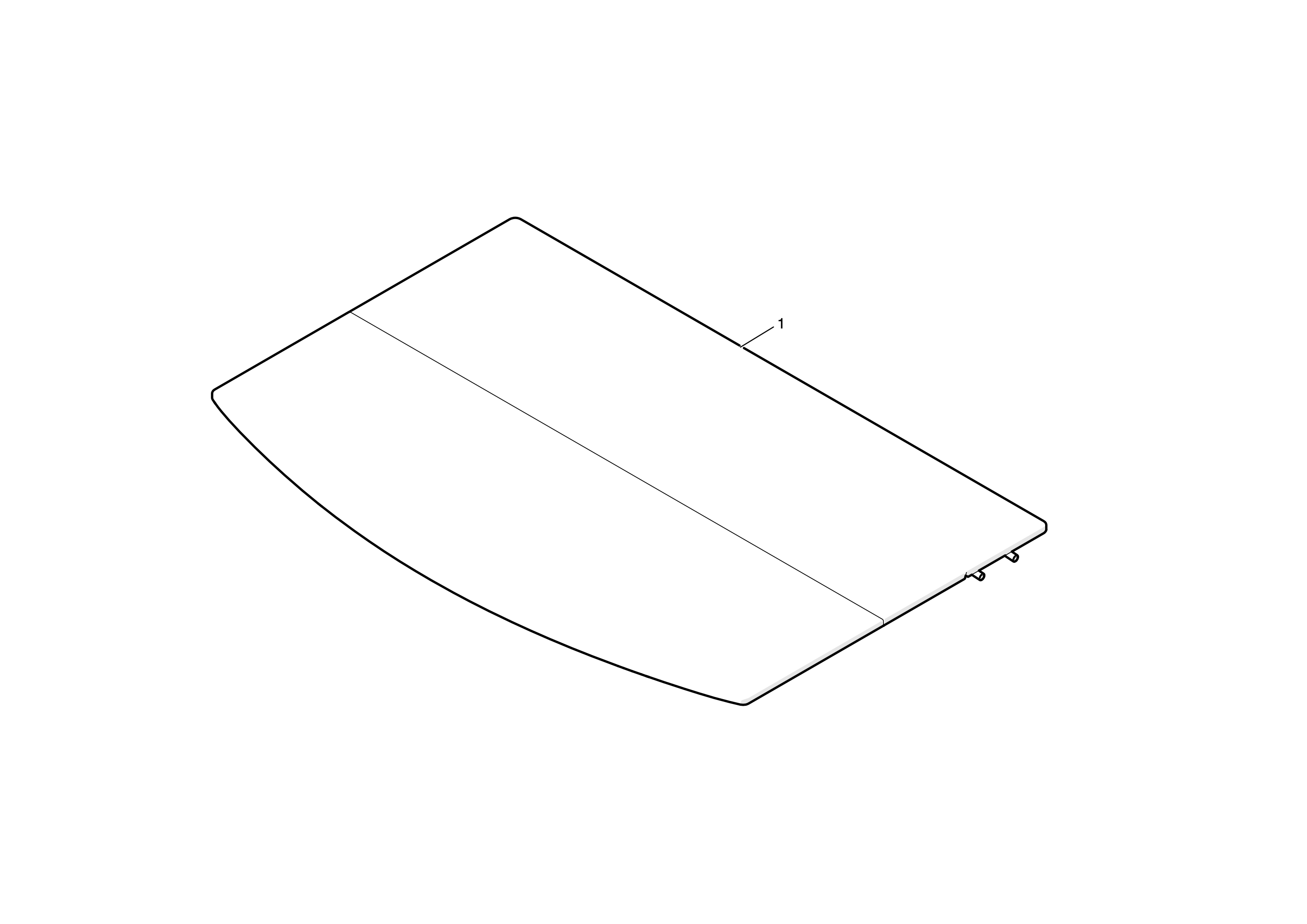 PARCEL SHELF ASSEMBLY – 1120212-00-B