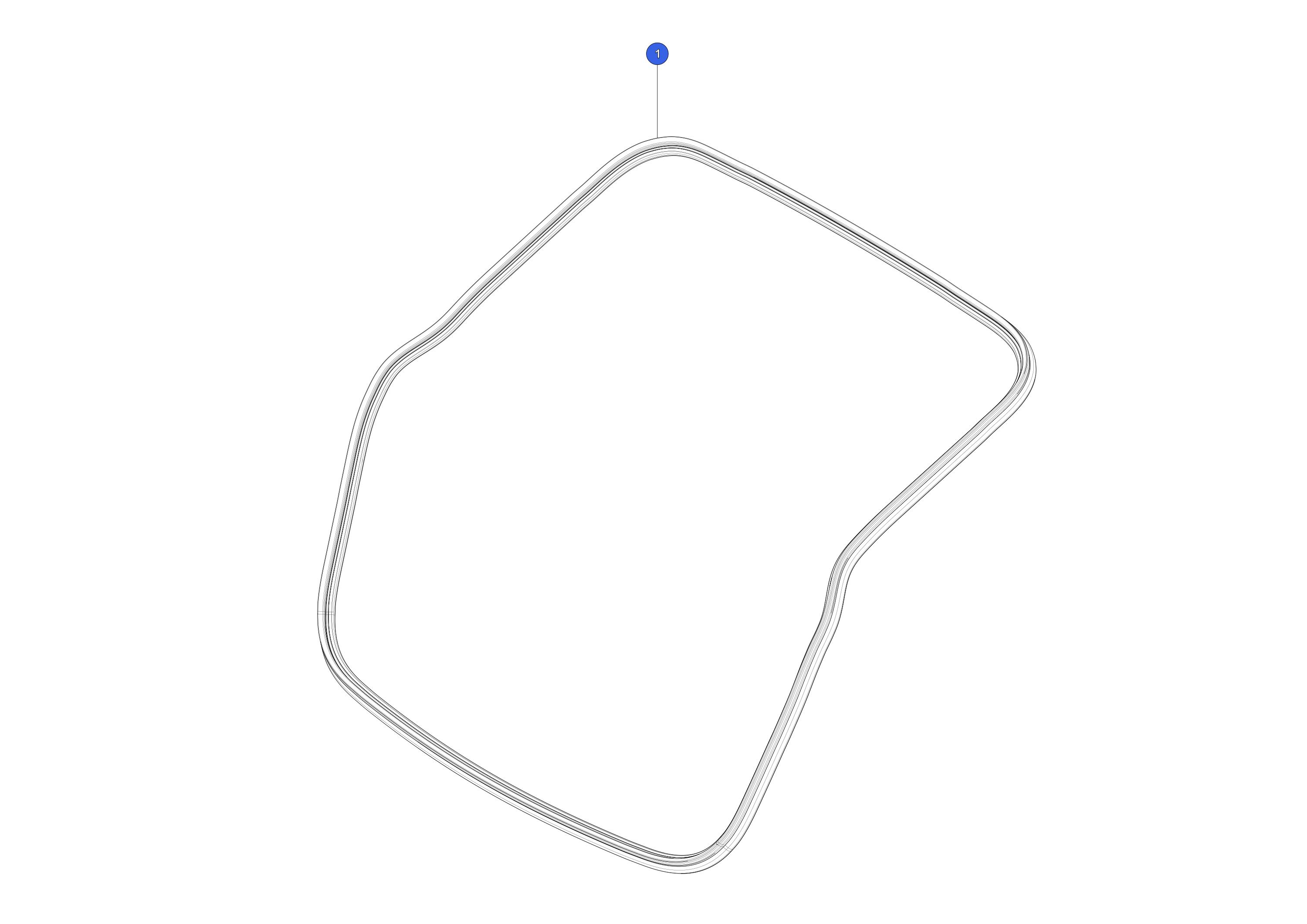 LIFTGATE SEAL – 1497681-00-B