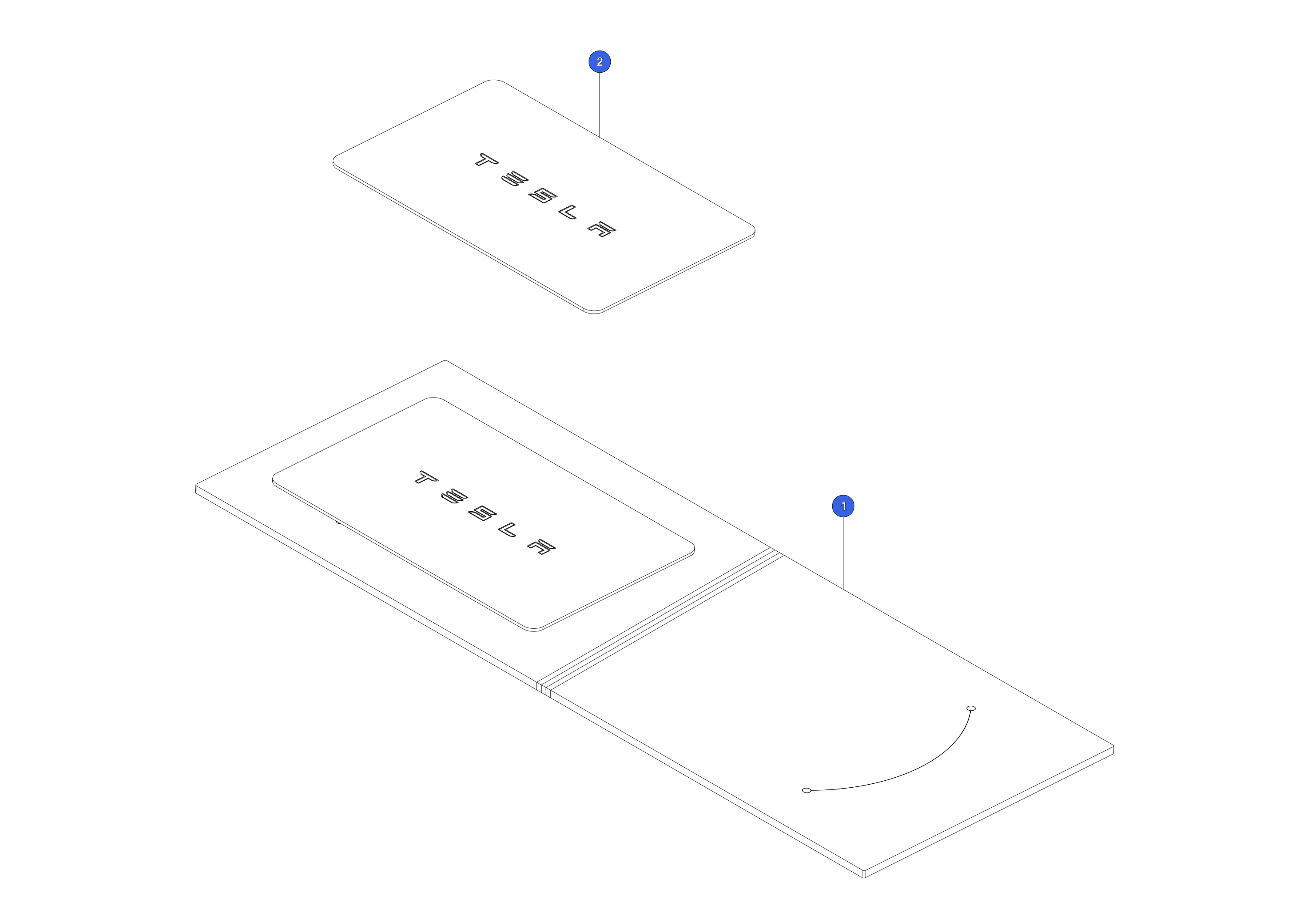 KEY CARD - NEAR FIELD CONNECTION (NFC) – 1104284-01-J