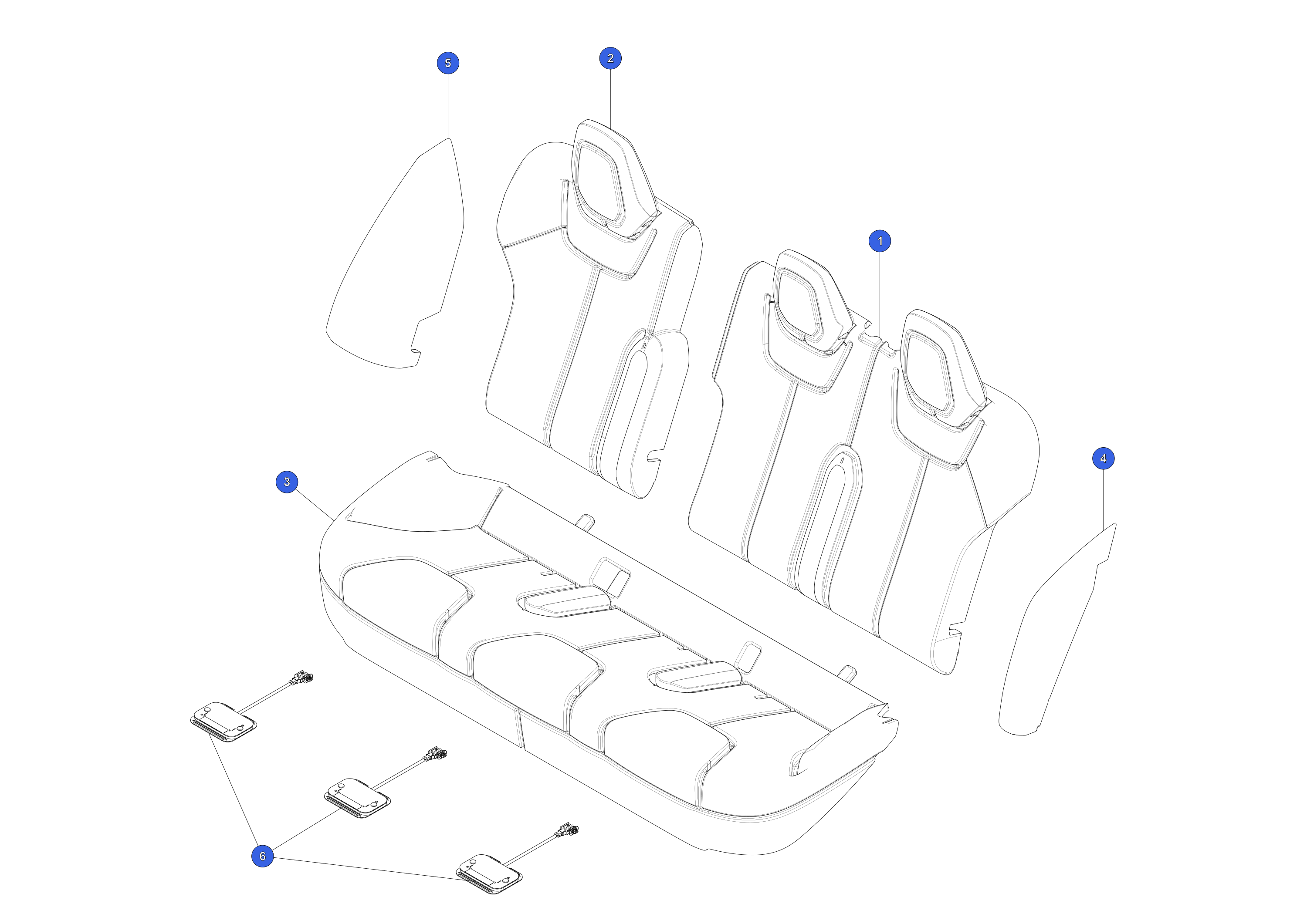 ALL REGIONS MS 2R RH 40 RSB BASE BLK – 1030476-01-B