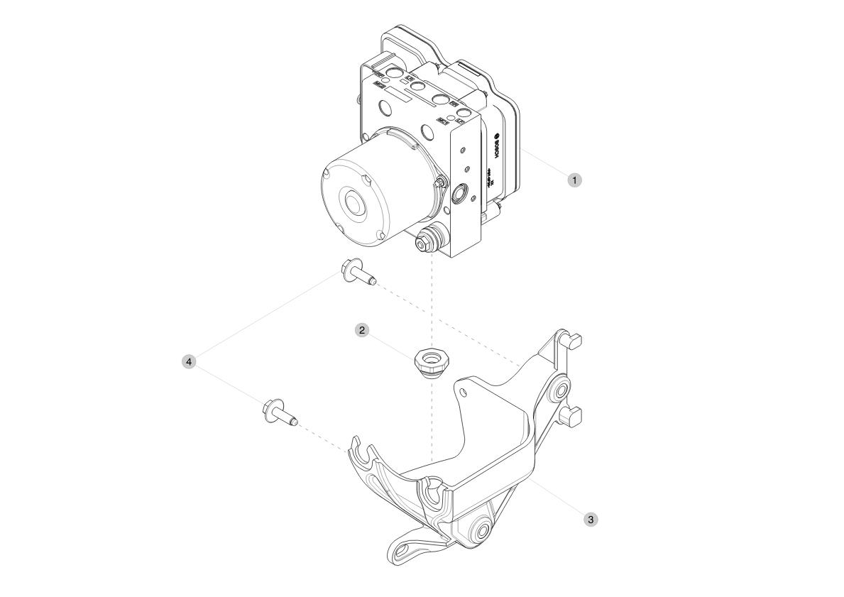 HCU ISOLATOR – 6006364-00-A