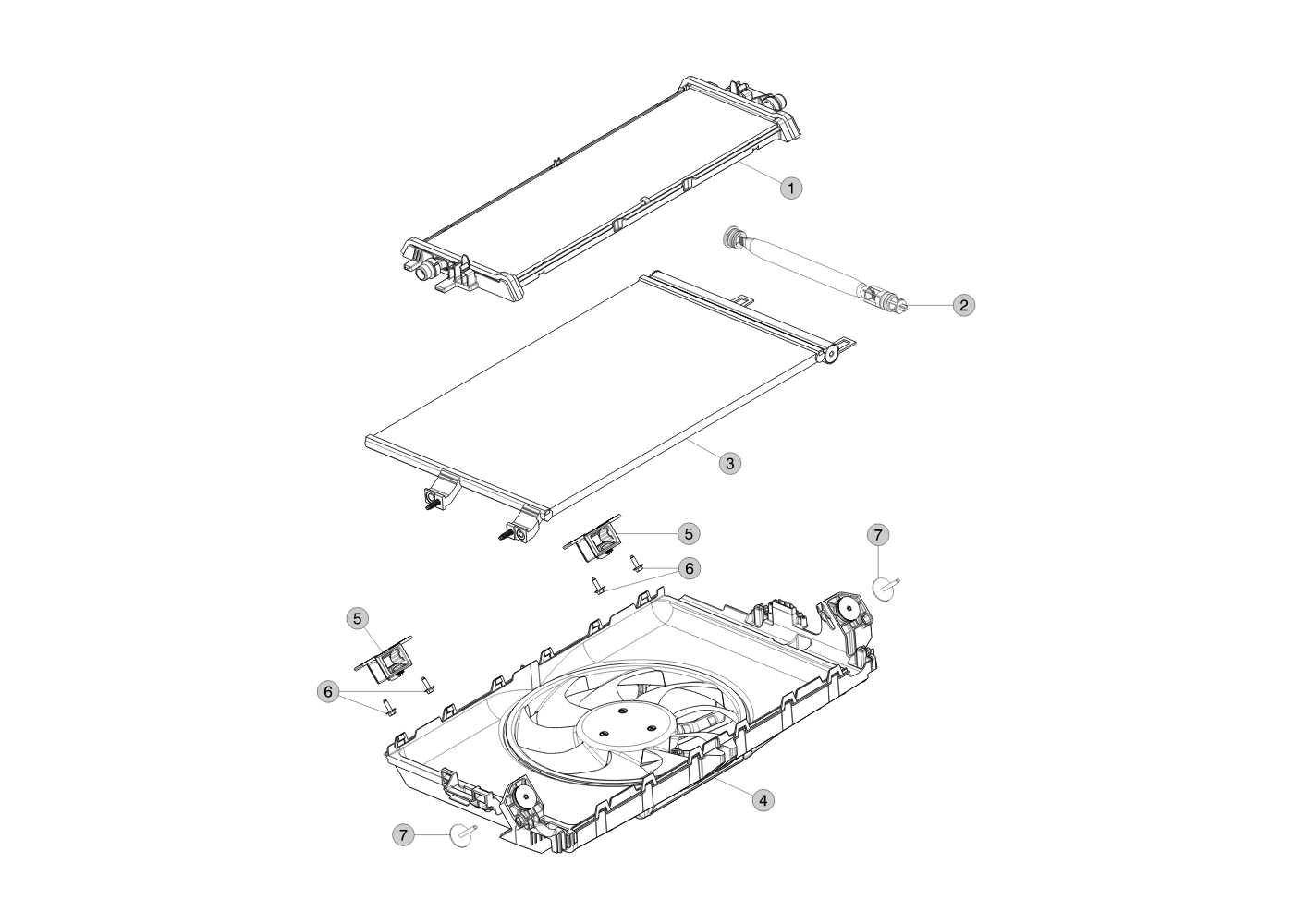 RADIATOR, M3 – 1077082-00-C