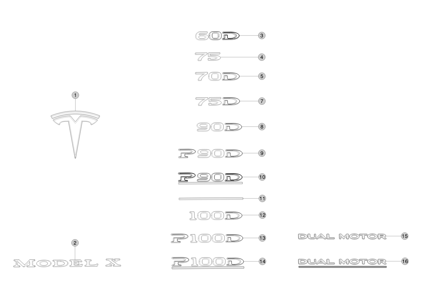 100D BADGE (1 pcs.) – 1066305-00-A