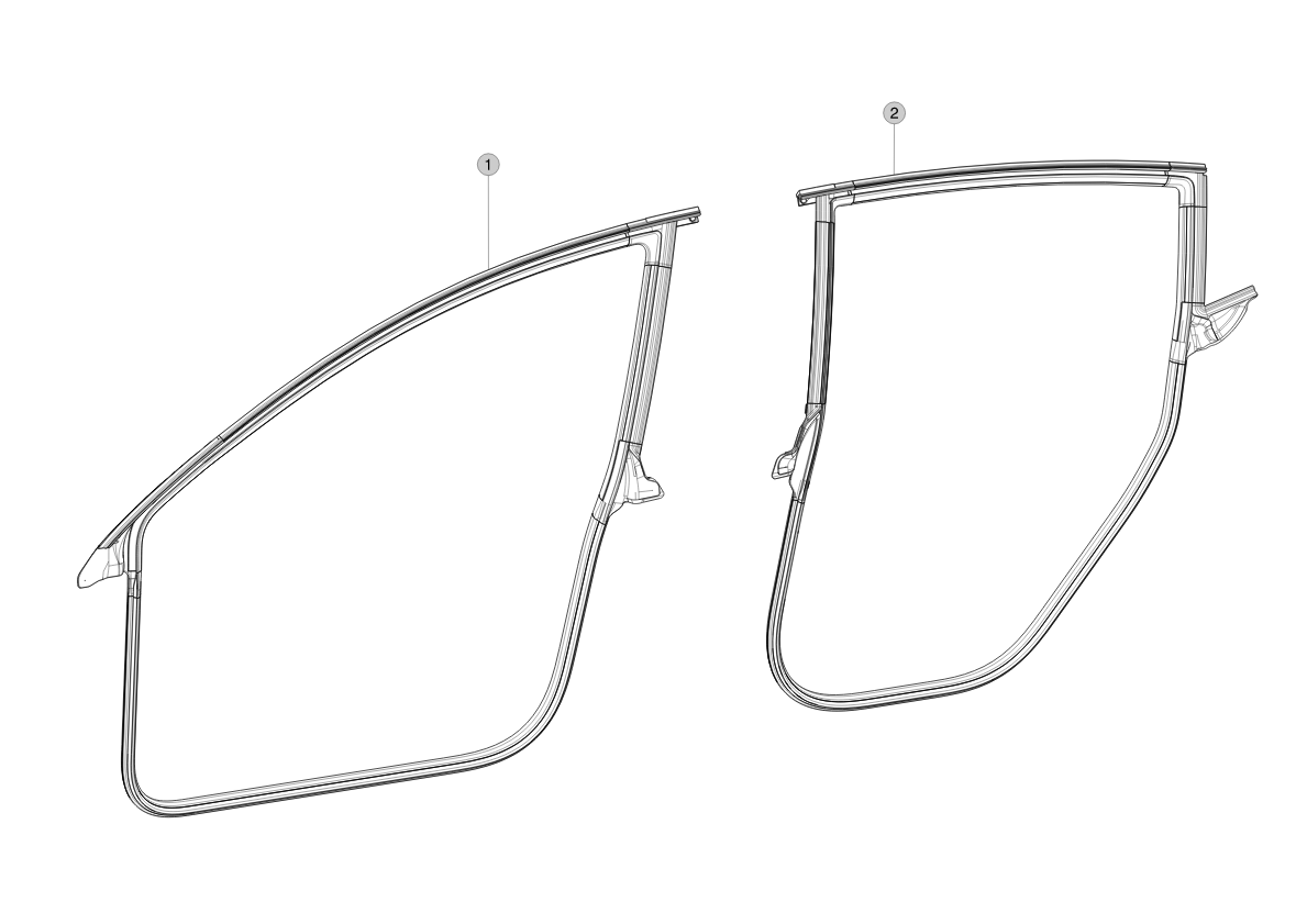 PRIMARY BODY SEAL - FRONT - RIGHT HAND – 1090500-00-L