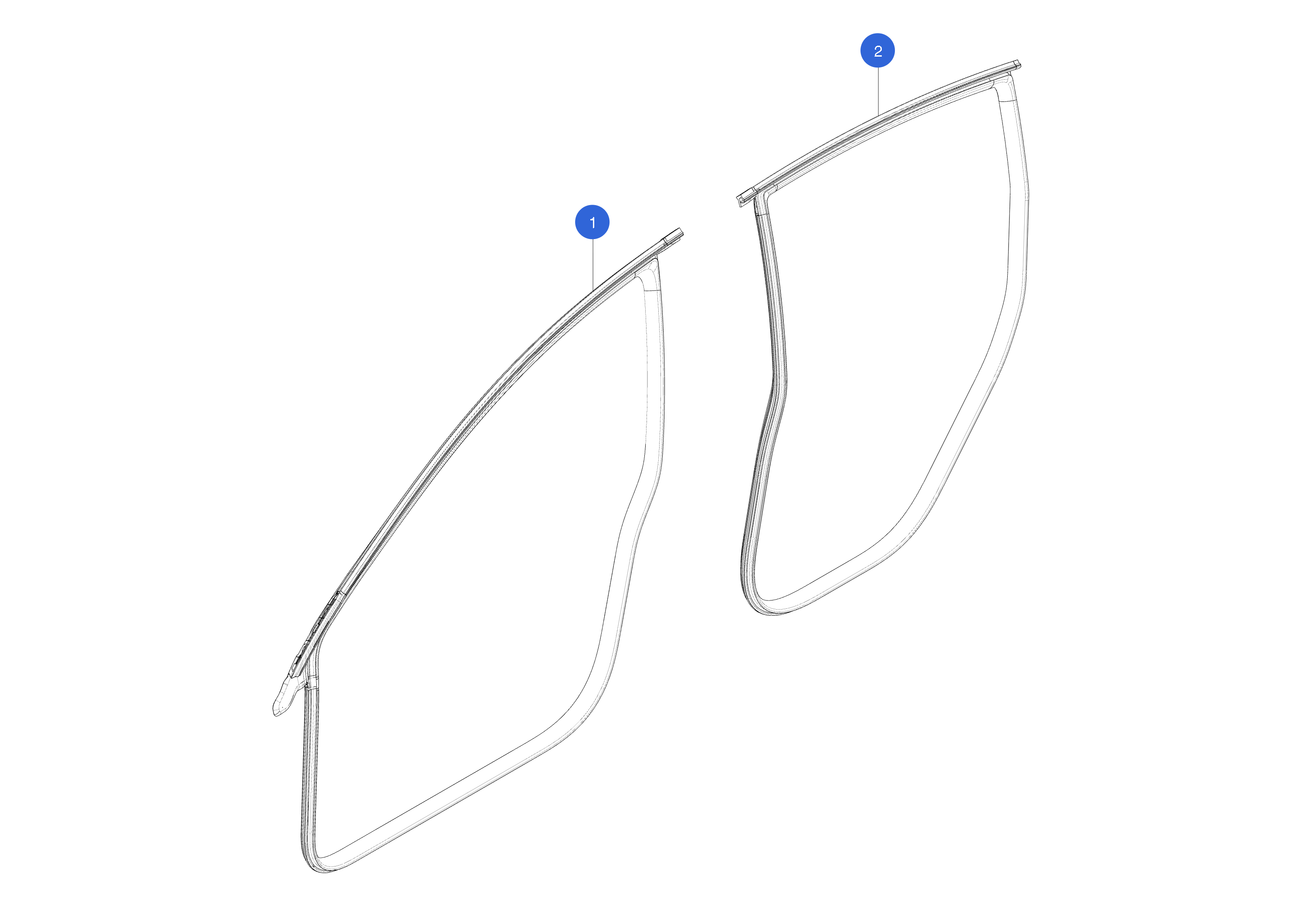 PRIMARY BODY SEAL - REAR - RIGHT HAND – 1910986-01-A