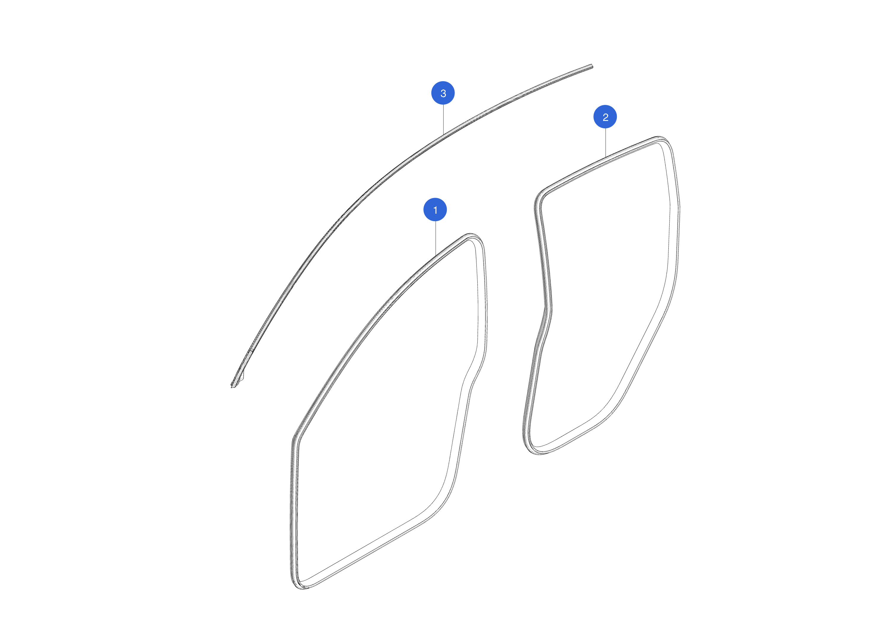 HEADER SEAL - LEFT HAND – 1497677-00-C