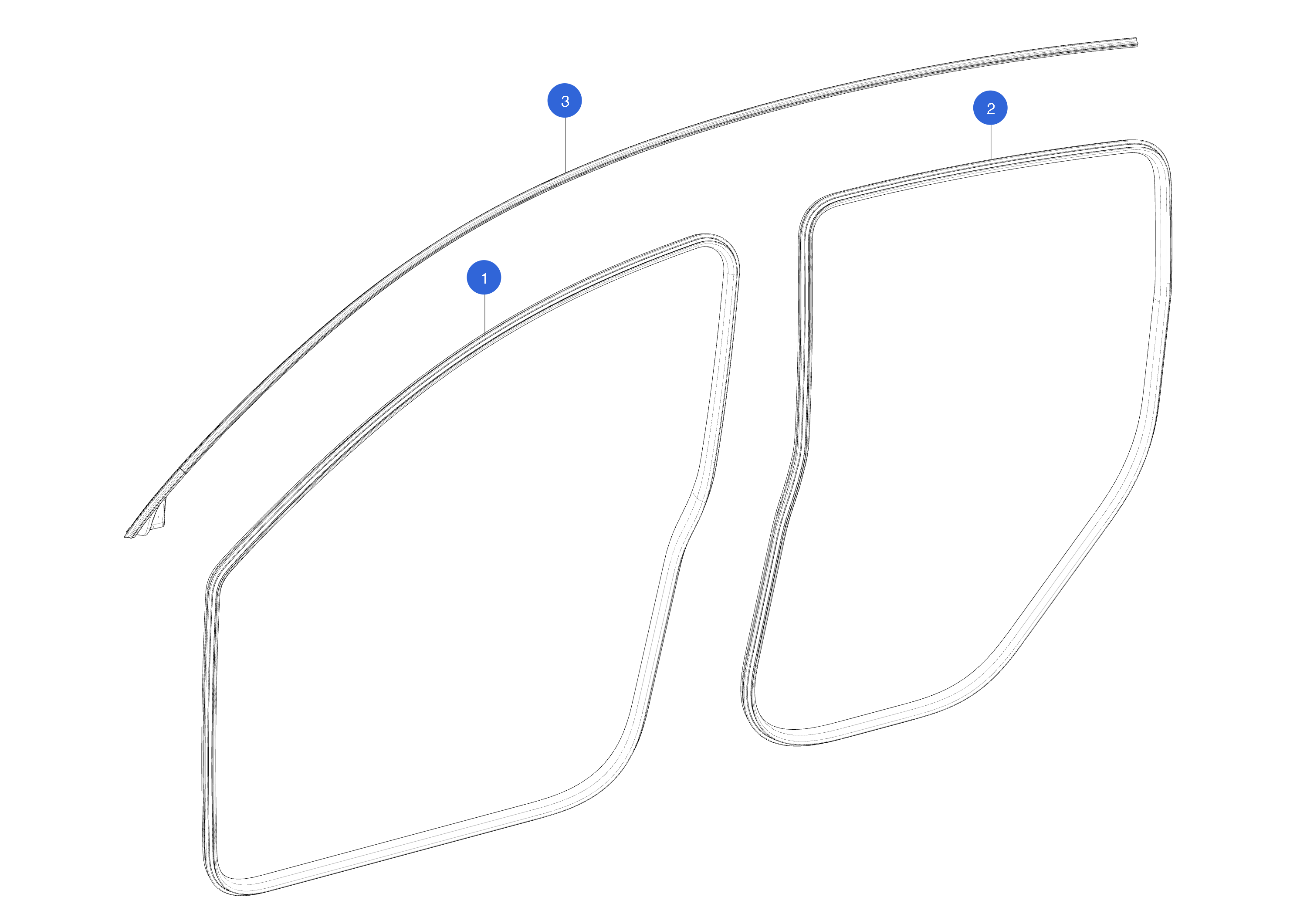 PRIMARY SEAL - BODY - REAR - RIGHT HAND (1 pcs.)