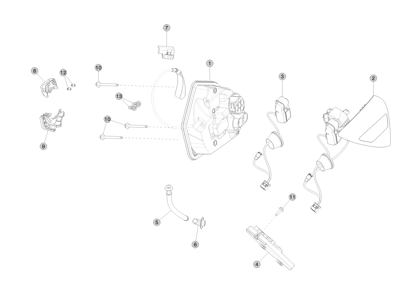 BRACKET 4-ALL REGIONS-CP (1 pcs.) – 1462869-00-B
