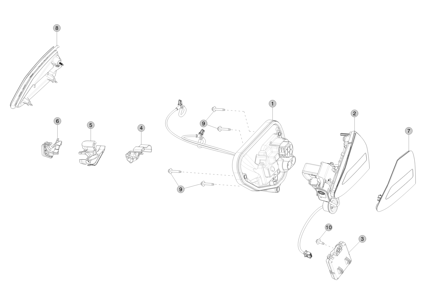 CHARGEP PORT SAFETY CAP - CCS2 (1 pcs.) – 1516300-00-A