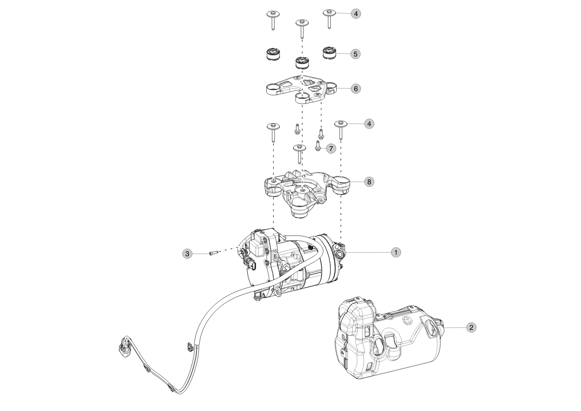 AC COMPRESSOR, M3 – 1088198-00-Q