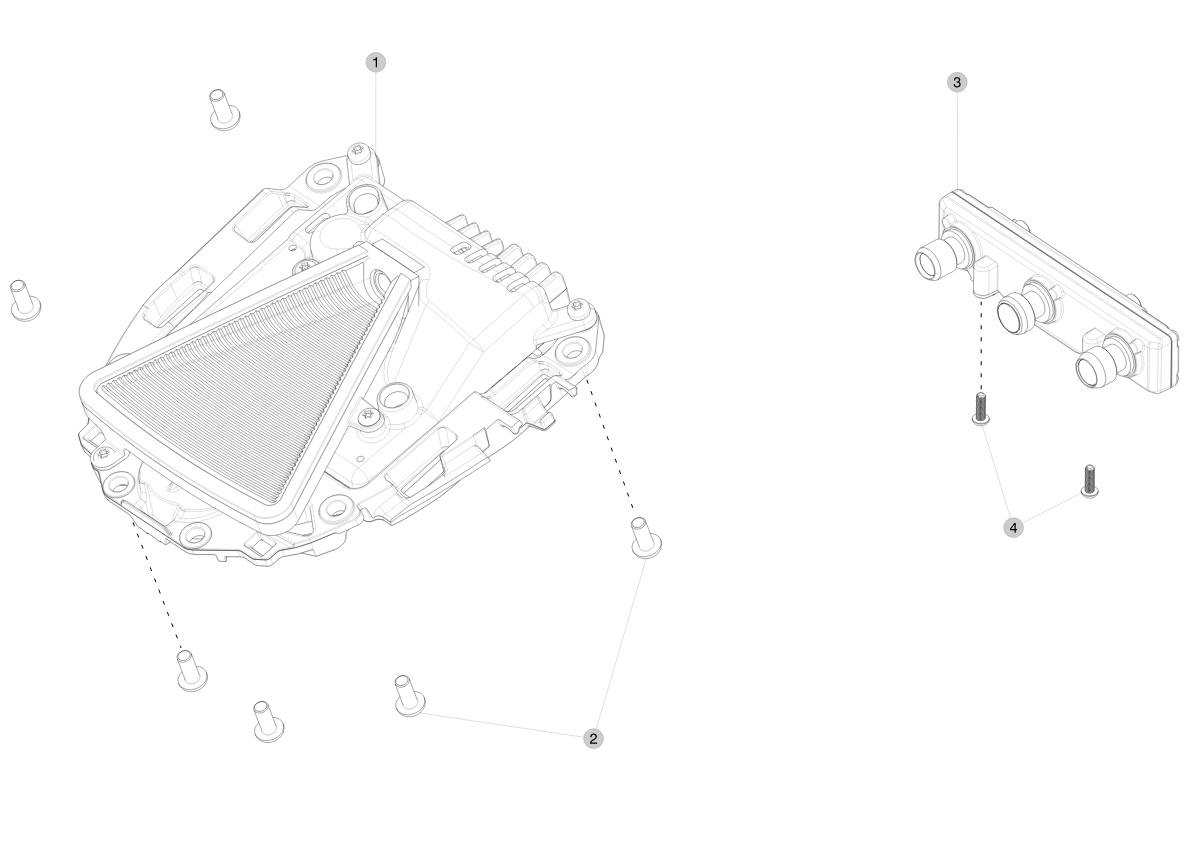 10MM,0.5 X M3,MACHINE SCREW (2 pcs.) – 1011417-00-B
