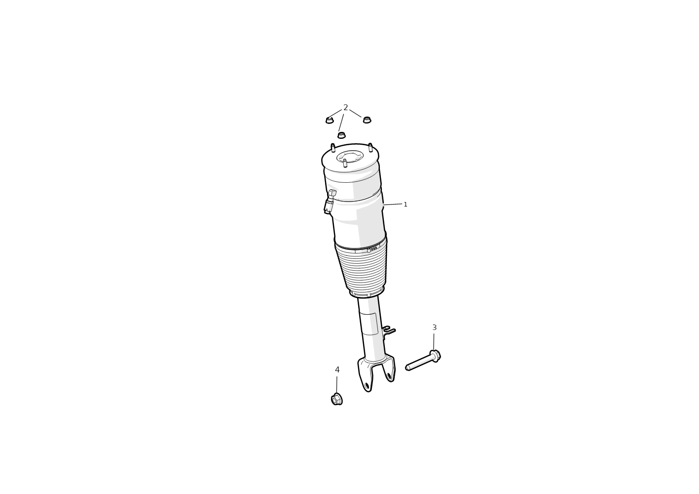 NUT HF M8X1.25 10-ZNAL-W (10 pcs.) – 2007088