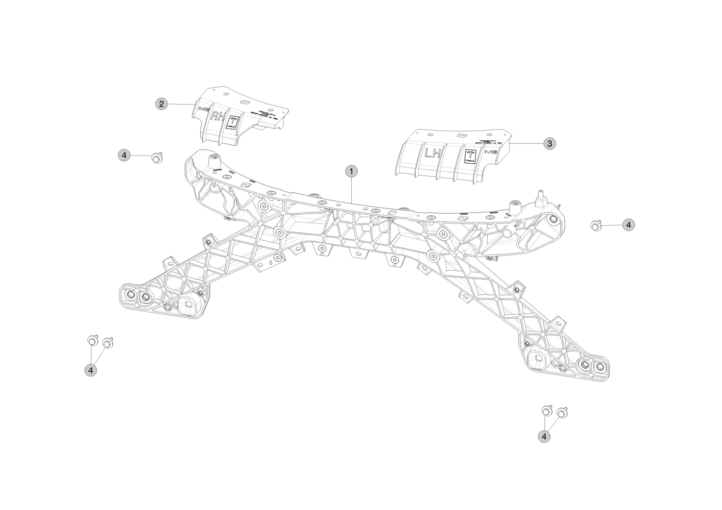 COMP, FR END CARRIER – 1610864-00-B