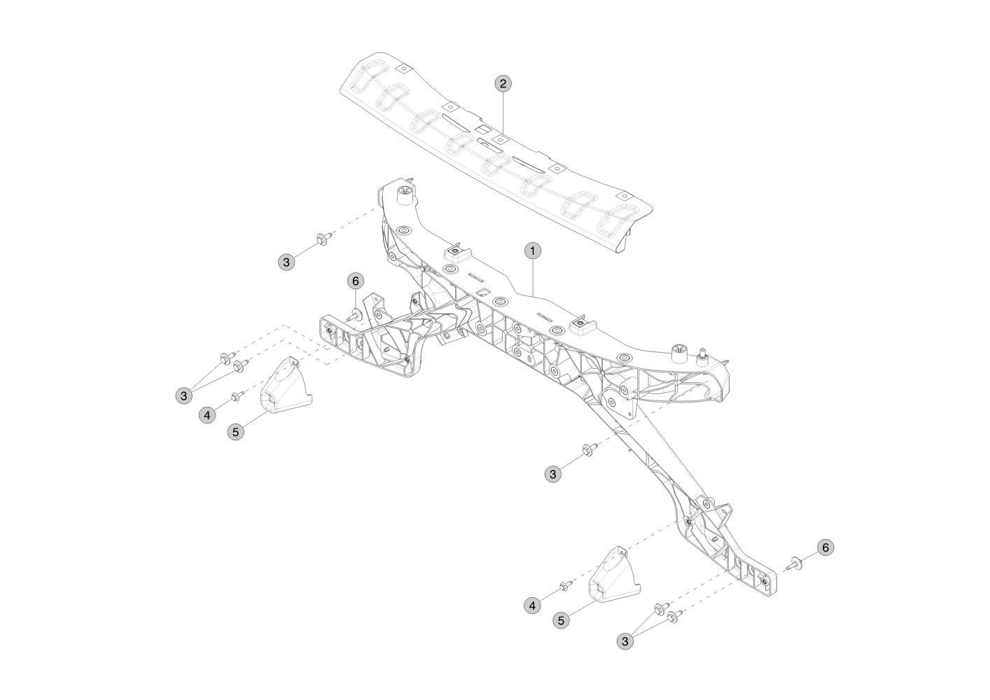 FASCIA REINFORCE FRONT LEFT HAND (1 pcs.) – 1072913-00-B