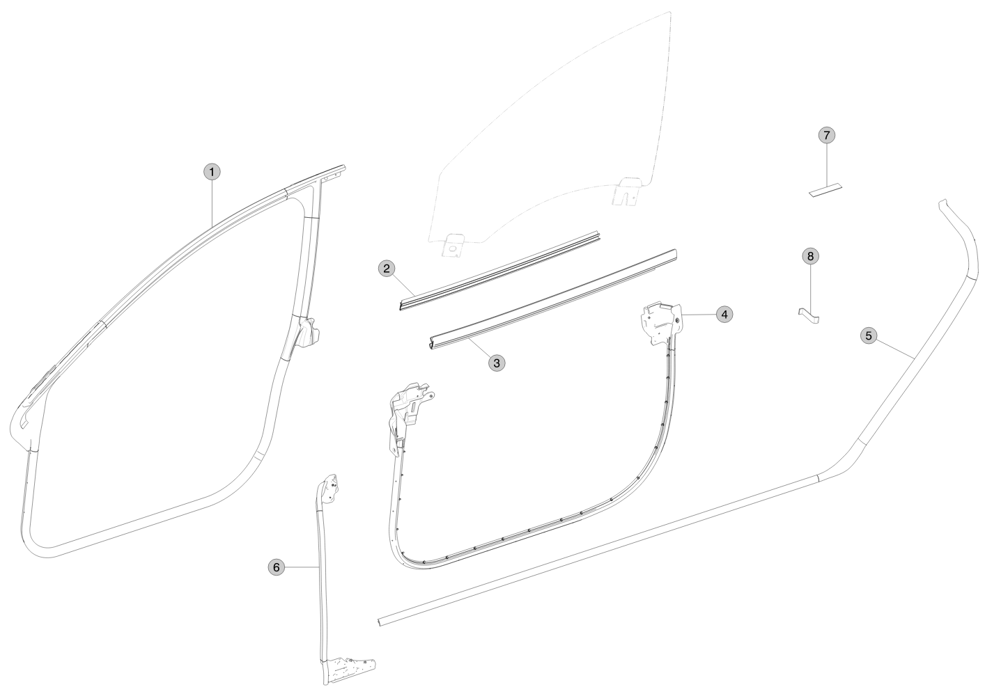 SECONDARY BODY SEAL - RIGHT HAND (1 pcs.) – 6009588-00-D