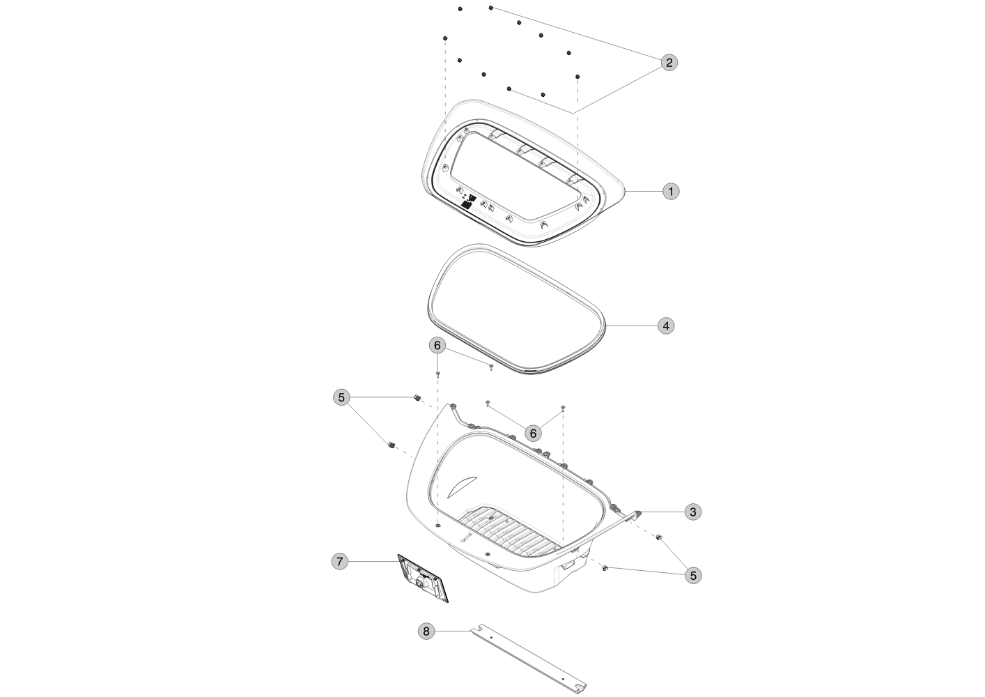 PLUG, LIFTGATE - 8MM – 1119910-00-A
