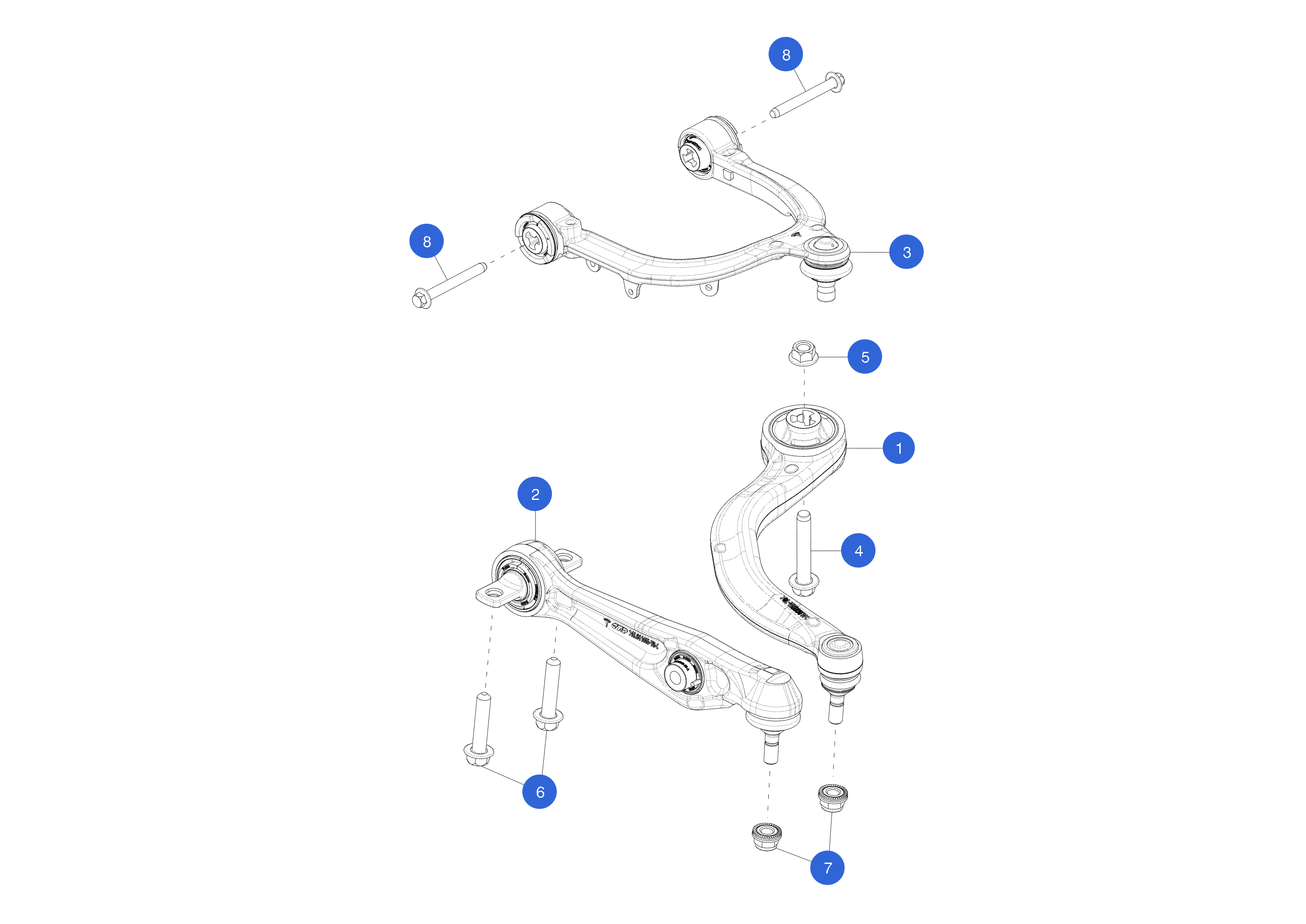 FR LWR COMP LINK ASSY, CN, RH – 2188359-10-B