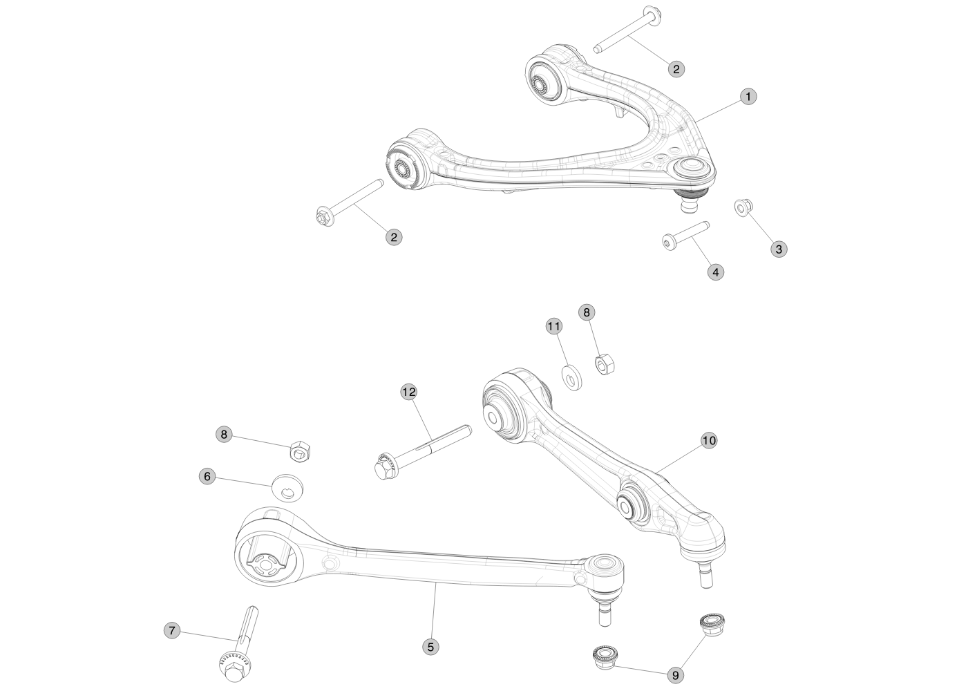 NUT&amp;WSHR[SW],M14X1.5,[10],ZNFL,PTP (10 pcs.) – 1109263-00-B