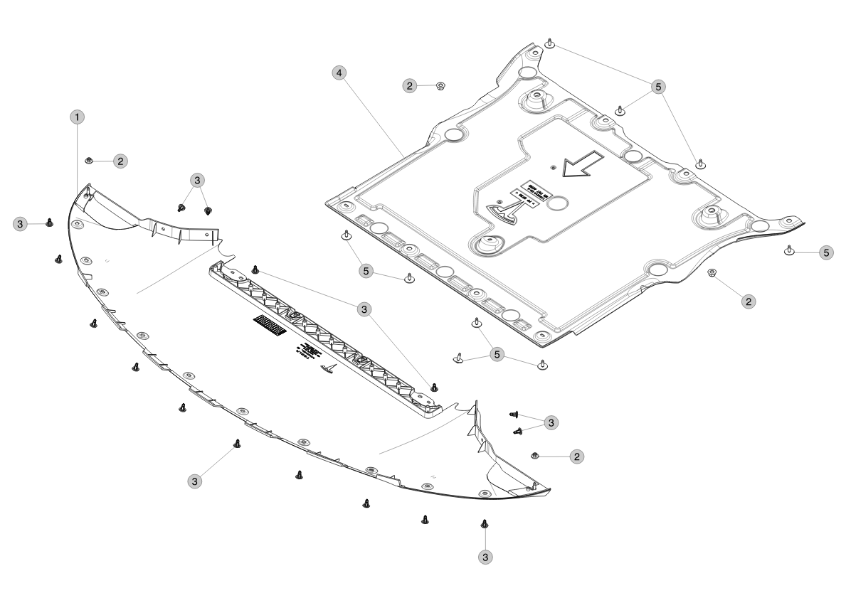 FRONT AERO SHIELD – 1499151-00-C