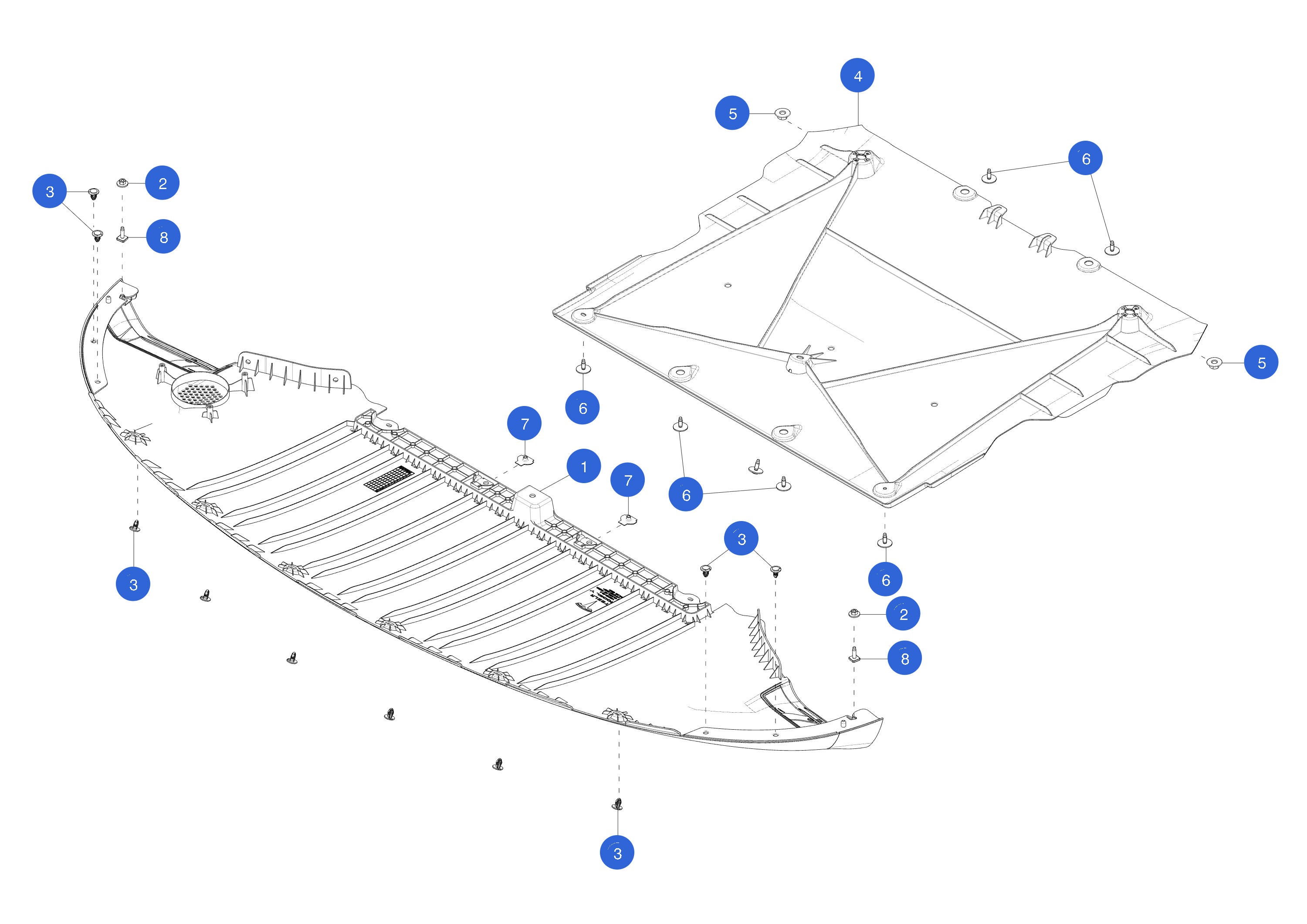 NUT HF M6 - 1.00X18 ZnAl (4 pcs.) – 1006538-00-A