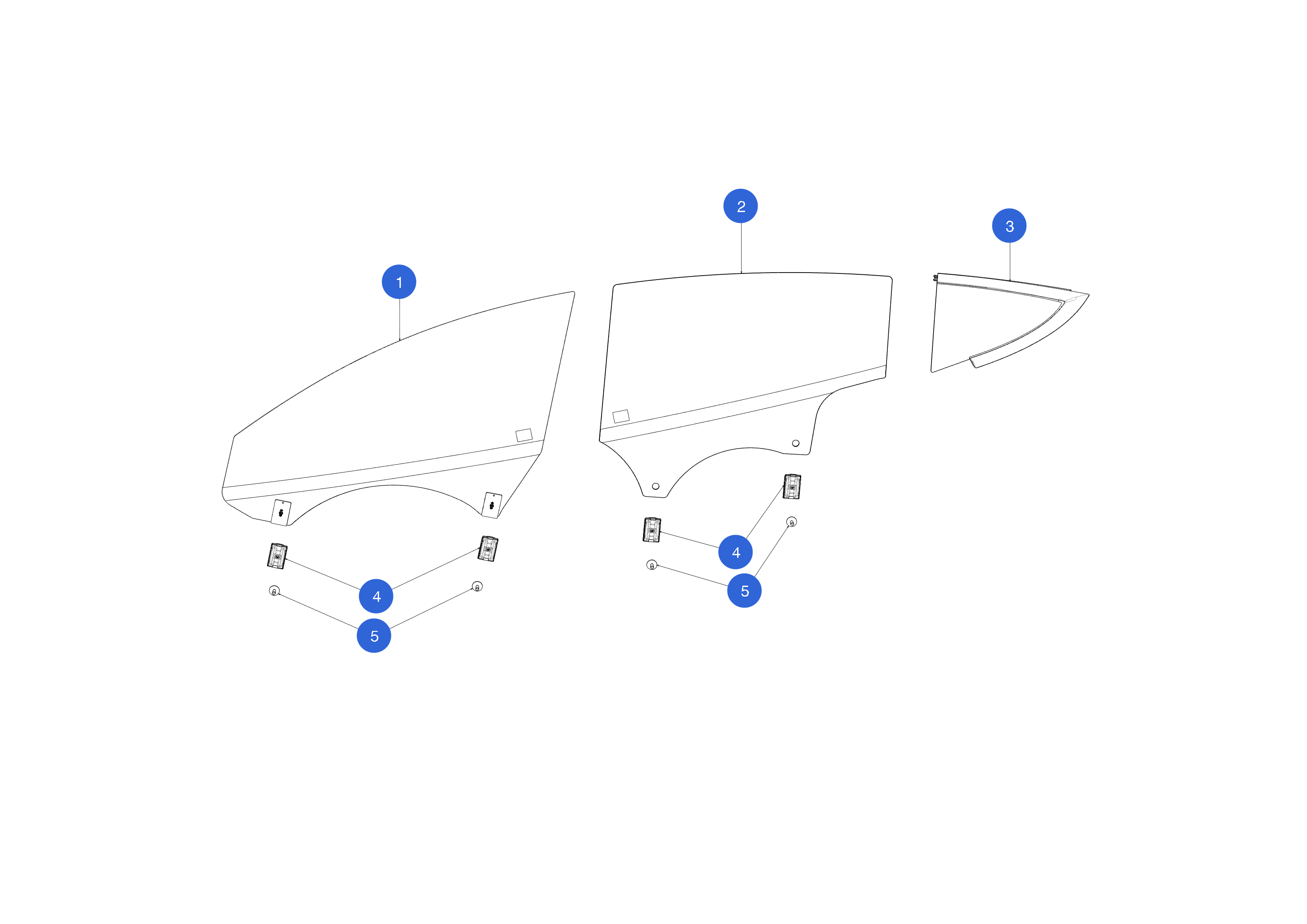 ASYMMETRICAL LAMINATED GLASS RD RH – 1773071-00-D