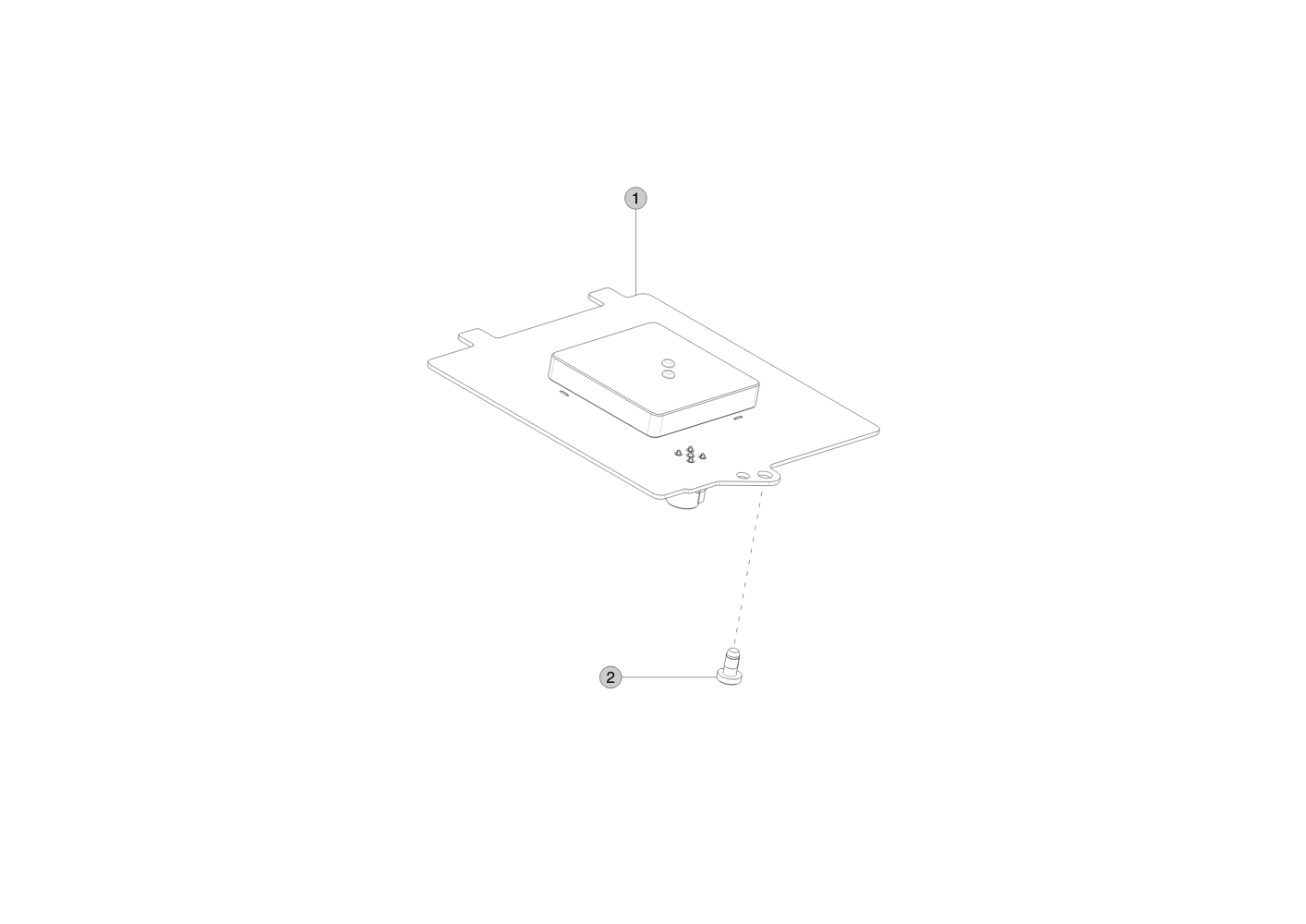 ASSEMBLY GNSS MILKWEED ANTENNA (1 pcs.) – 1920001-10-C