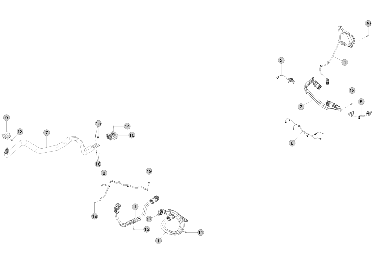 BOLT,HF,M6-1.0x12,[58],SNZN (10 pcs.) – 1526016-00-A