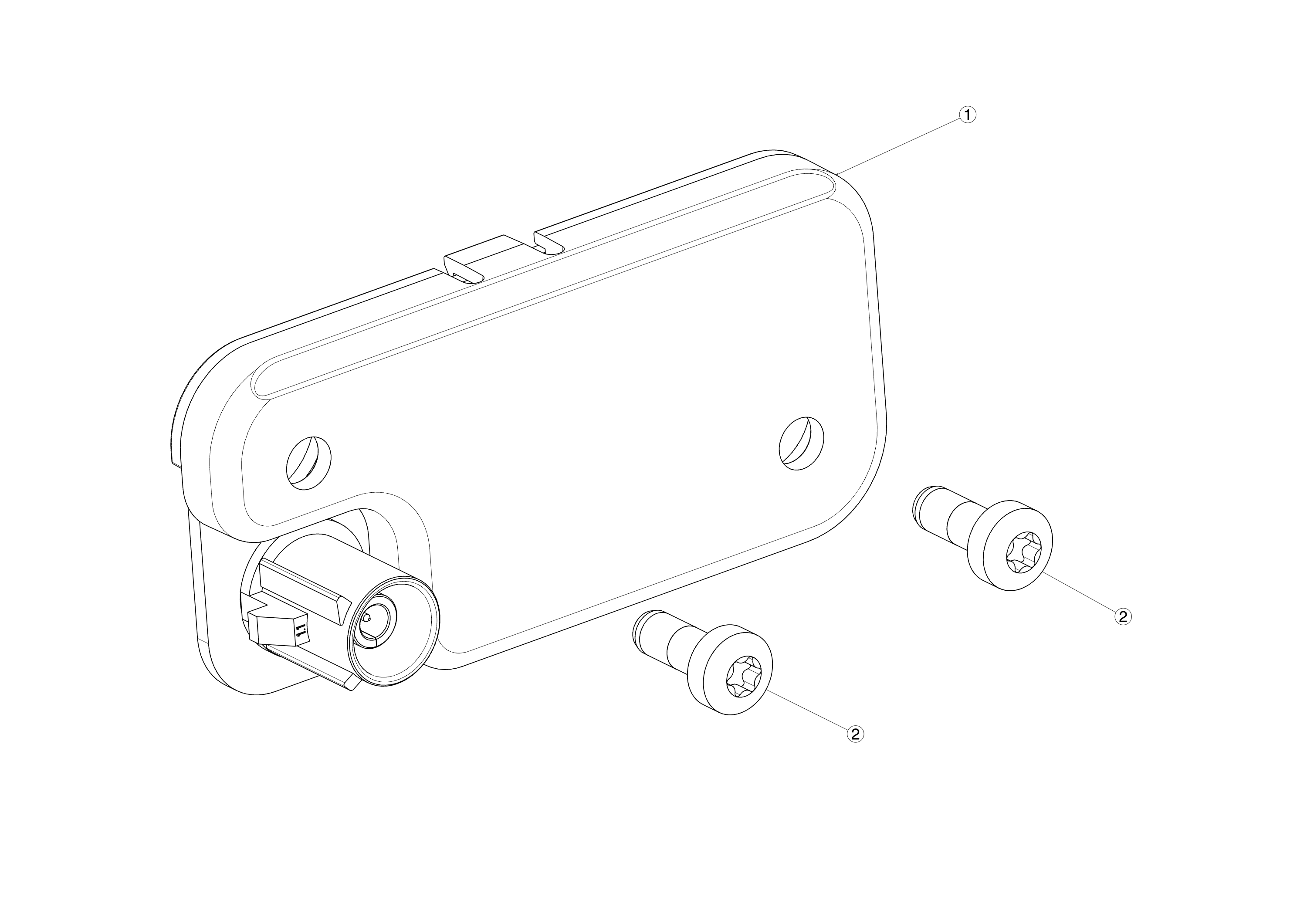 INTERIOR CAMERA - INFRARED - LEFT HAND DRIVE (1 pcs.)