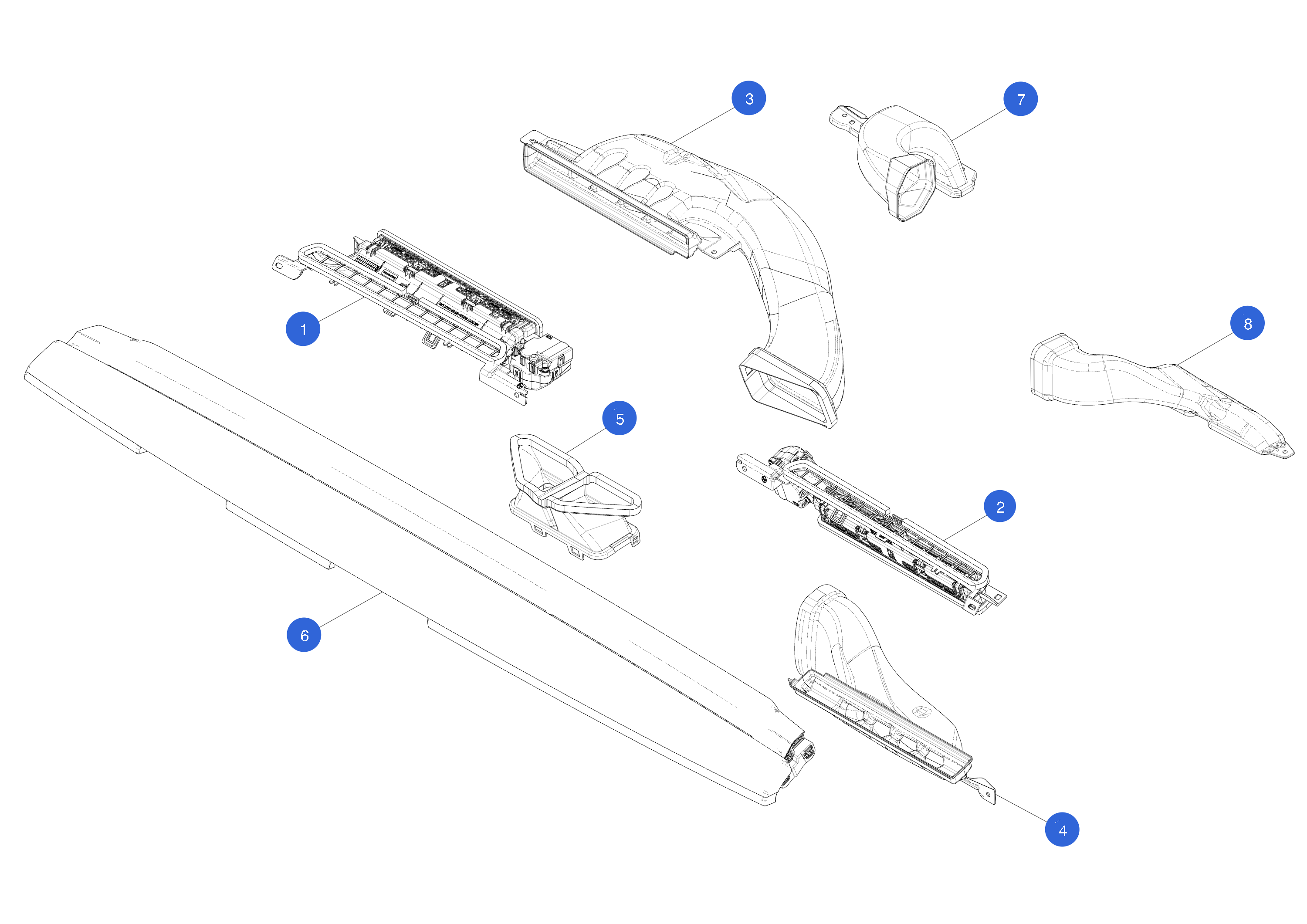 IP, DRIVER FOOTWELL DUCT, ASY (1 pcs.) – 1592865-00-A
