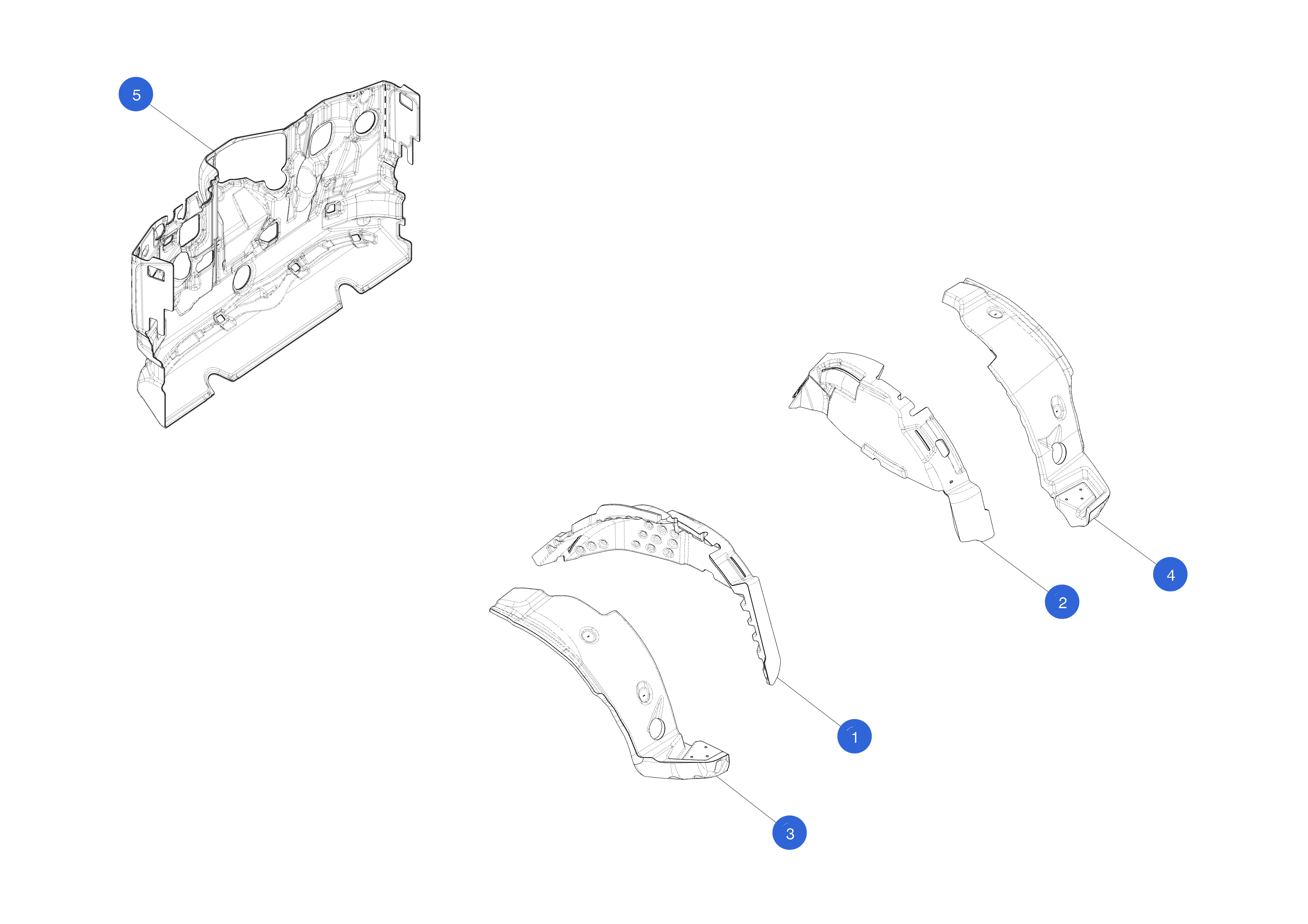 END ITEM - DASH INSULATOR (1 pcs.) 1 – 1493057-01-G