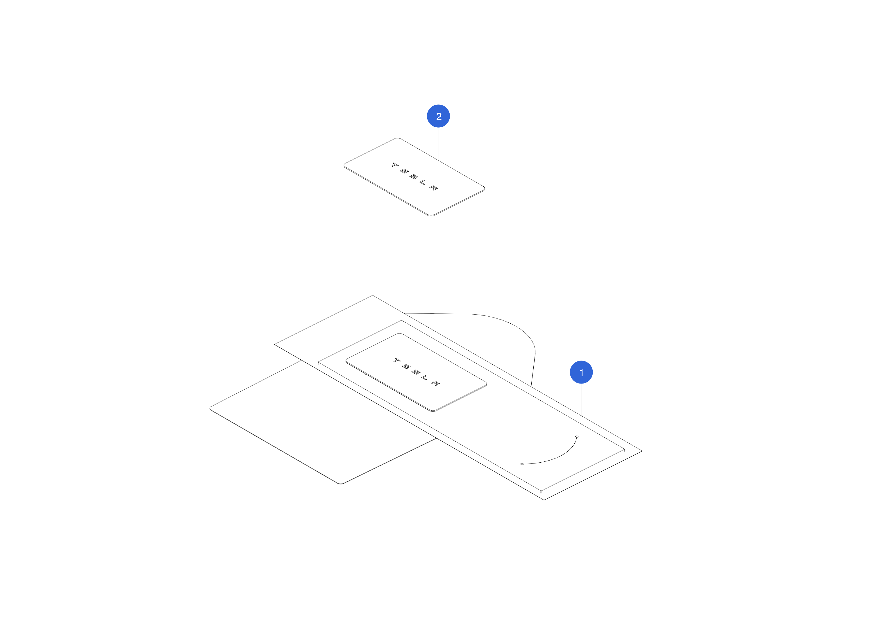 KEY CARD SLEEVE - NEAR FIELD CONNECTION (NFC) – 1131087-01-K