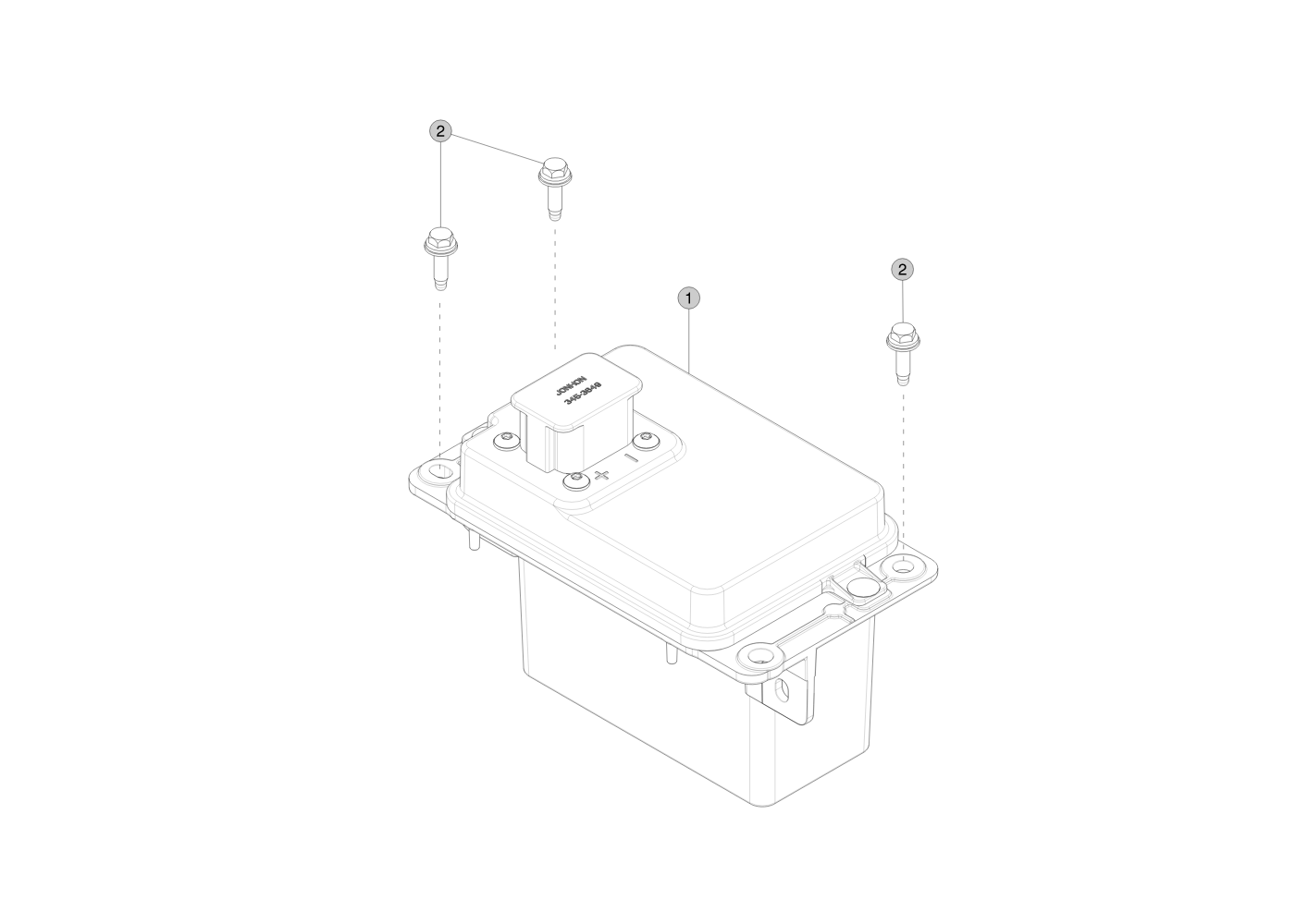 16V LI-ION BATTERY (1 pcs.) – 1598486-00-G