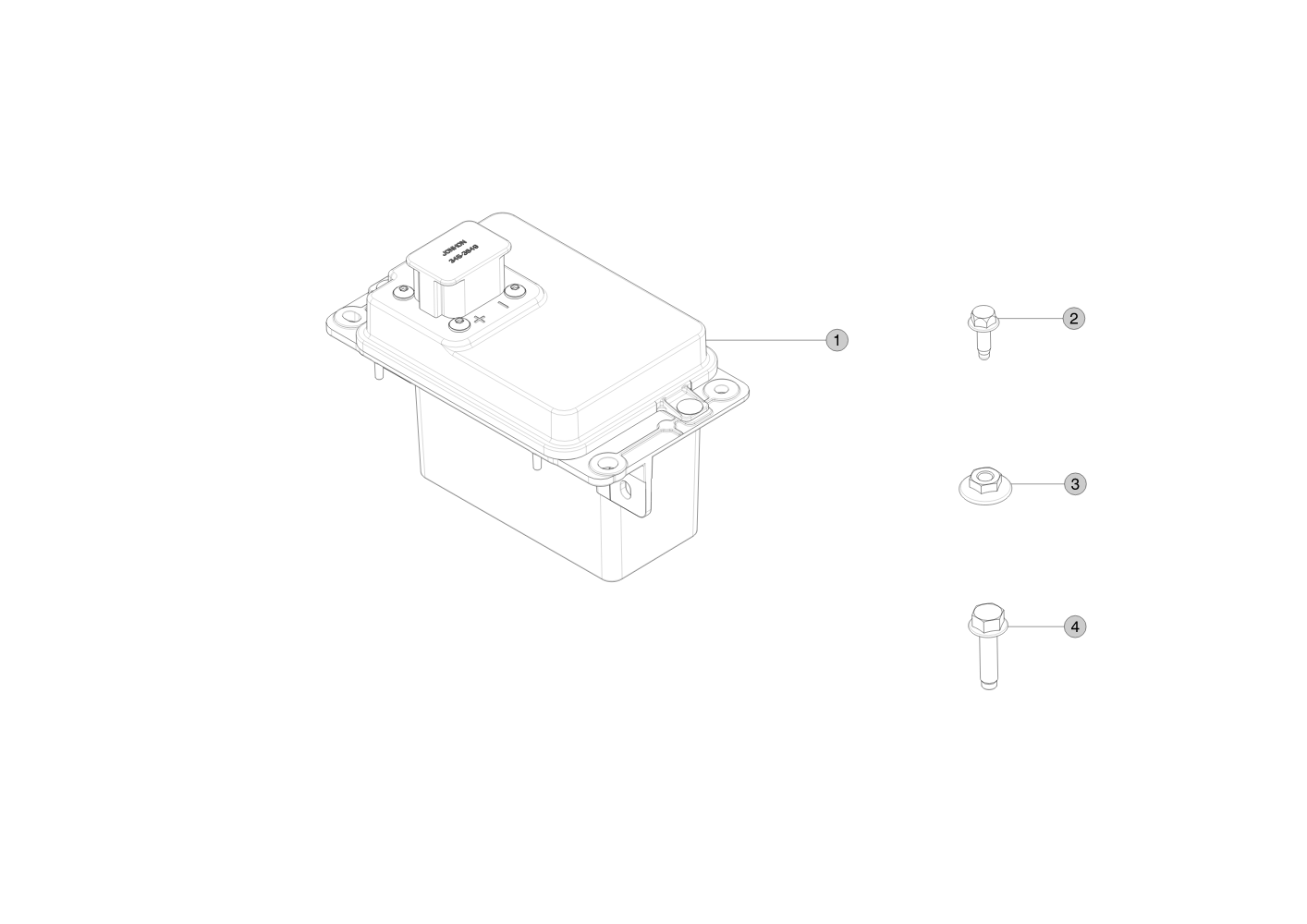 16V LI-ION BATTERY (1 pcs.) – 1598486-00-G