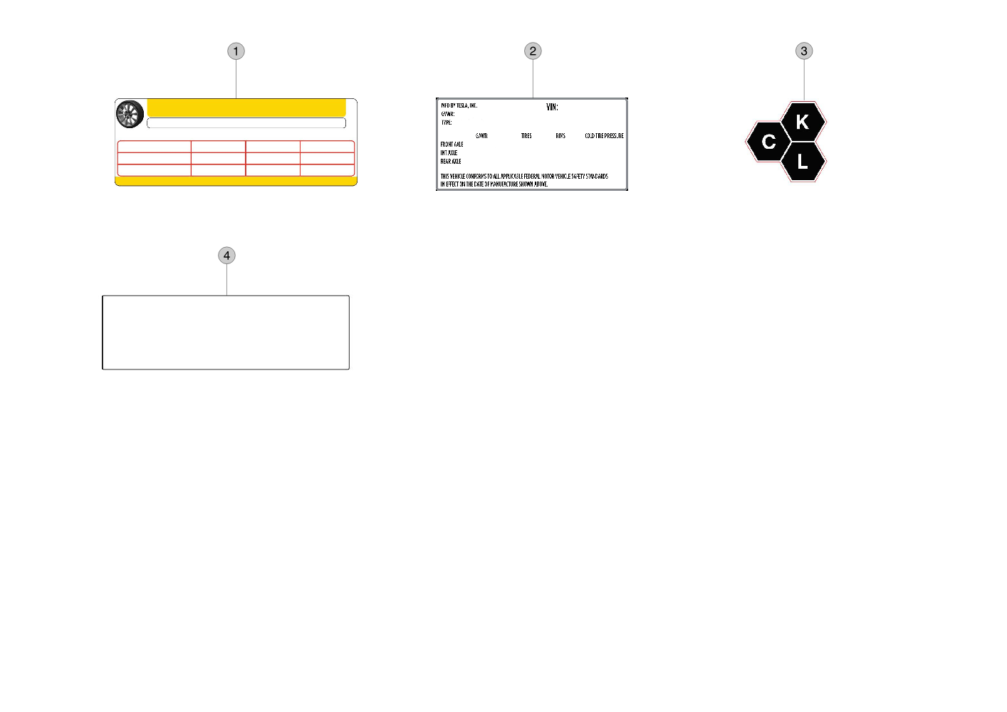 LABEL - BLANK MFG CERTIFICATION – 1462927-00-C