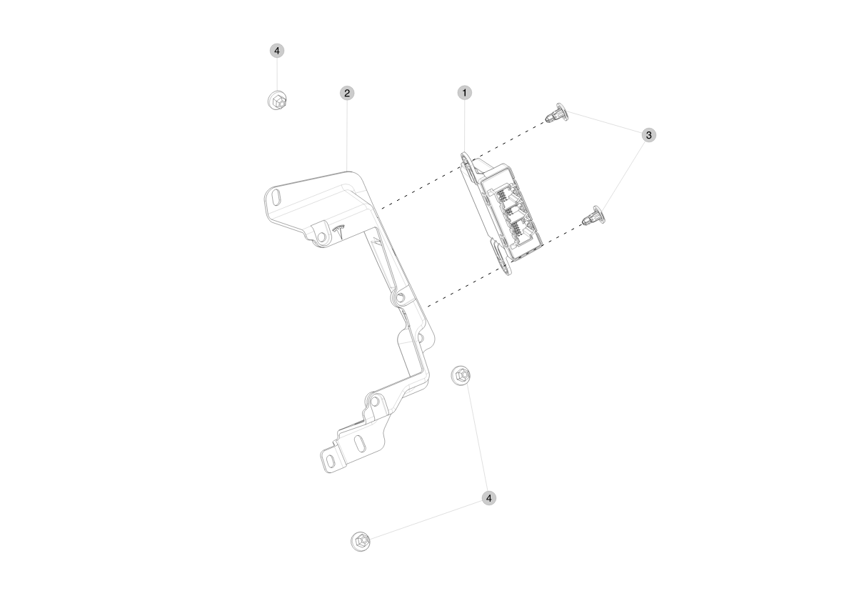 NUT - PLASTIC - THREADED (3 pcs.) – 1013805-00-A
