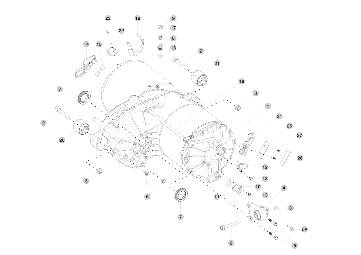 BOLT,M8-1.25X50,DIN6921,10.9,MTPT,ZF,PAT (10 pcs.) – 1008724-00-B