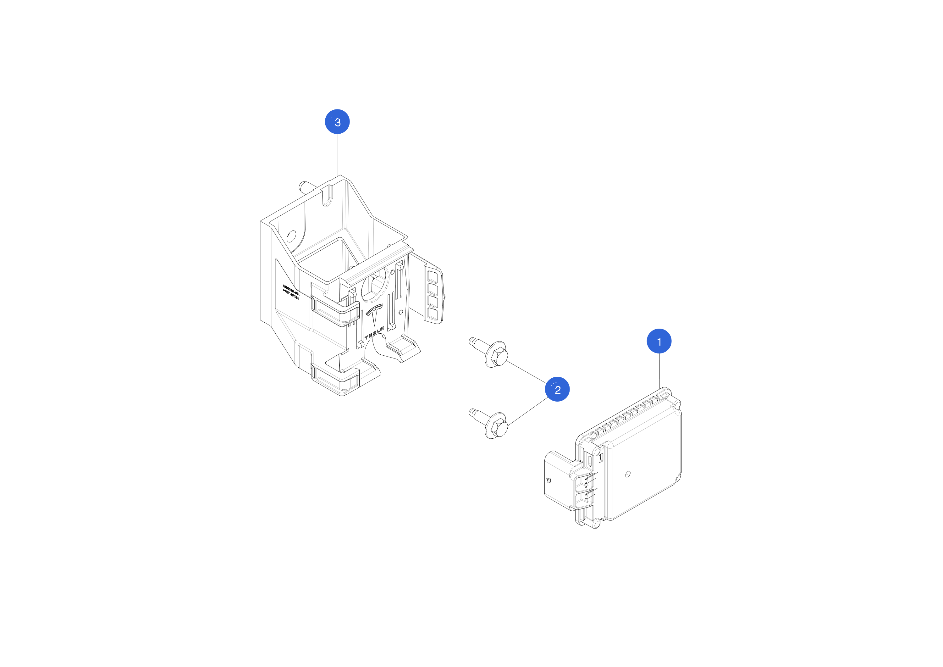 RADAR - SEVEN PIN PERPENDICULAR (1 pcs.) – 1108647-00-H