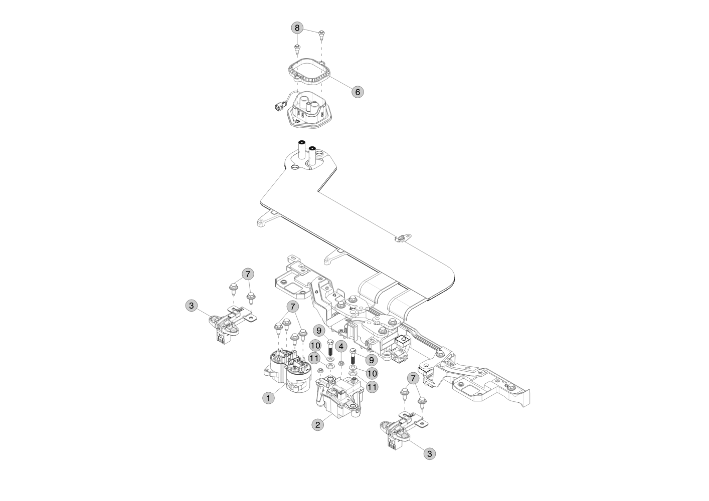 DSEMS,HEX,M8-1.25x31,[98],G1009,SDOG,WAX (2 pcs.) – 1619980-00-A