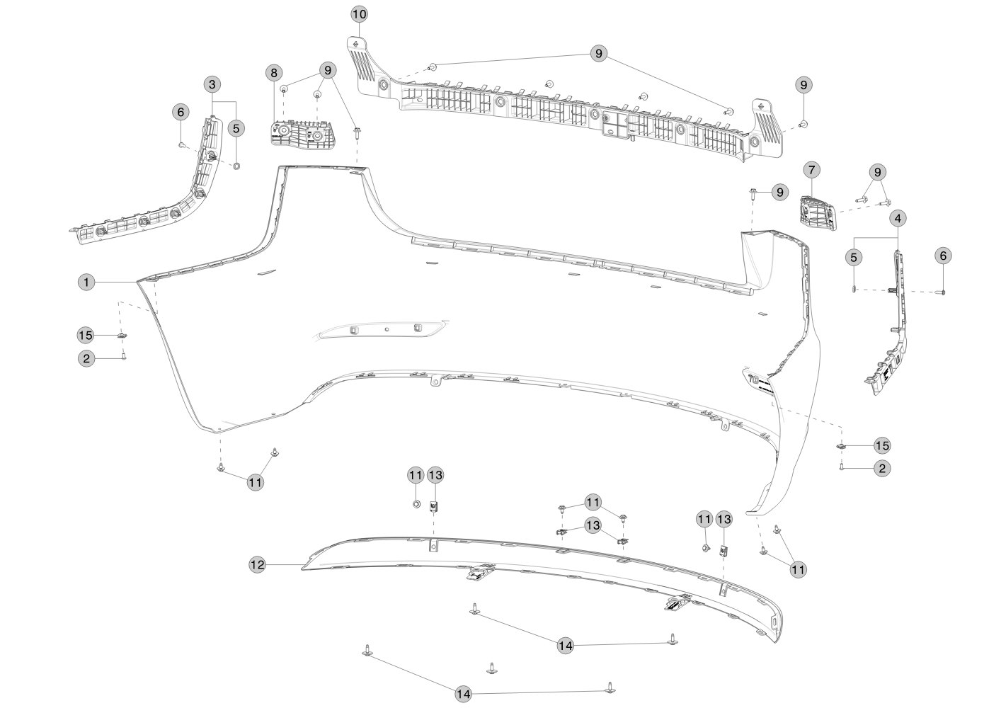 REAR WING BRACKET ASSEMBLY RIGHT HAND – 1083989-00-J