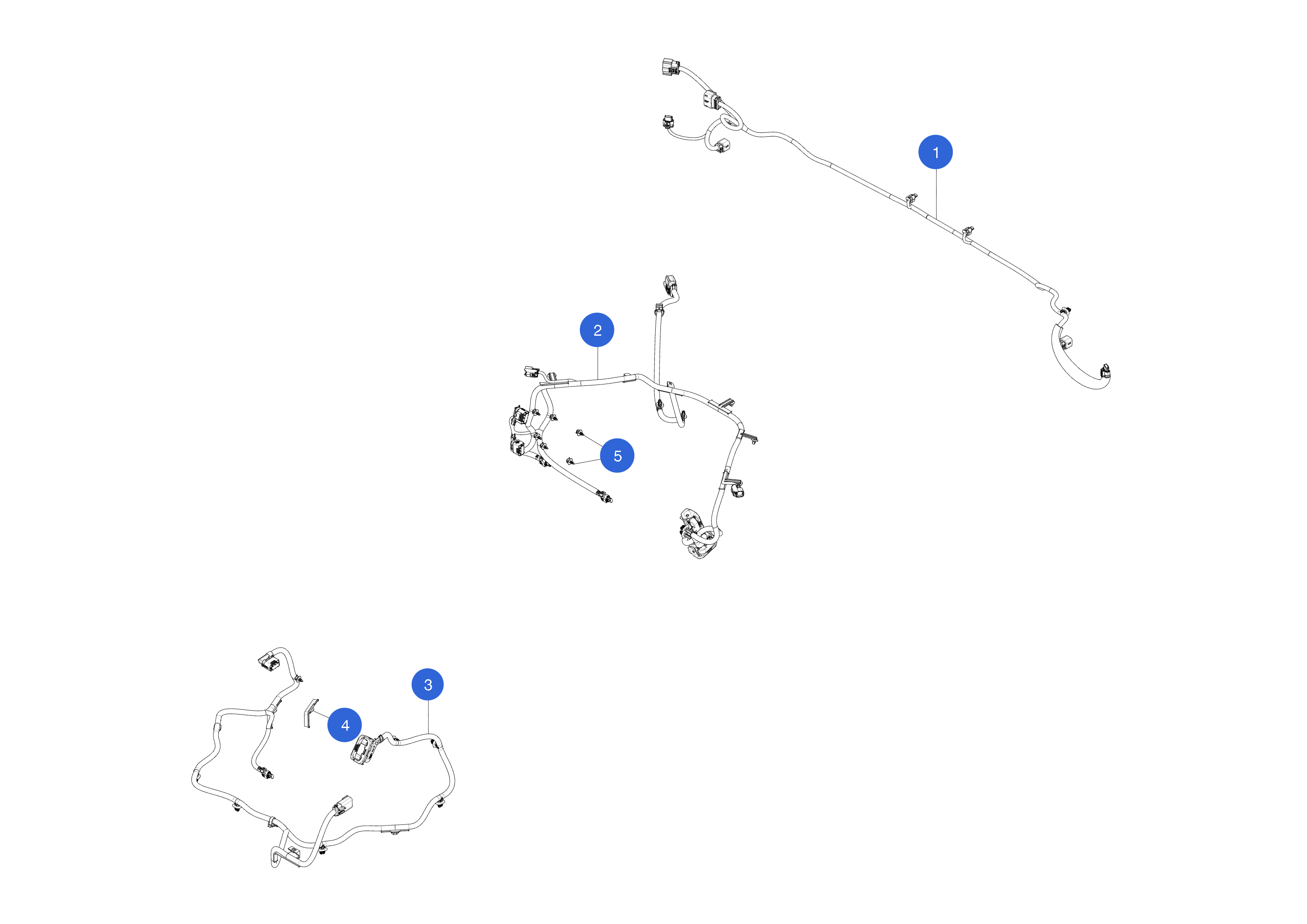 ASSEMBLY - HARNESS - REAR SUBFRAME - STANDARD – 1933907-00-D