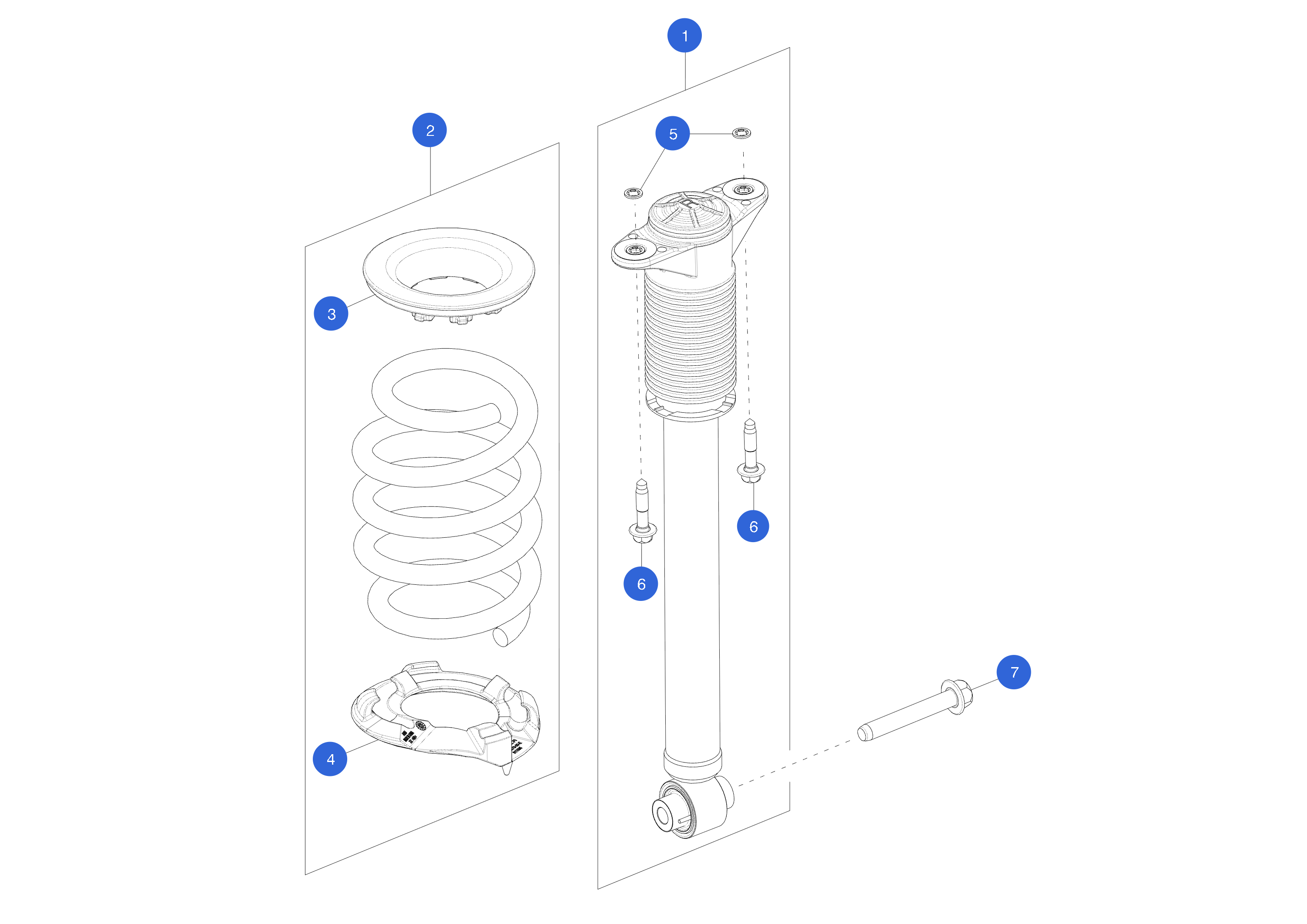 REAR SPRING LOWER ISOLATOR – 1044479-00-E